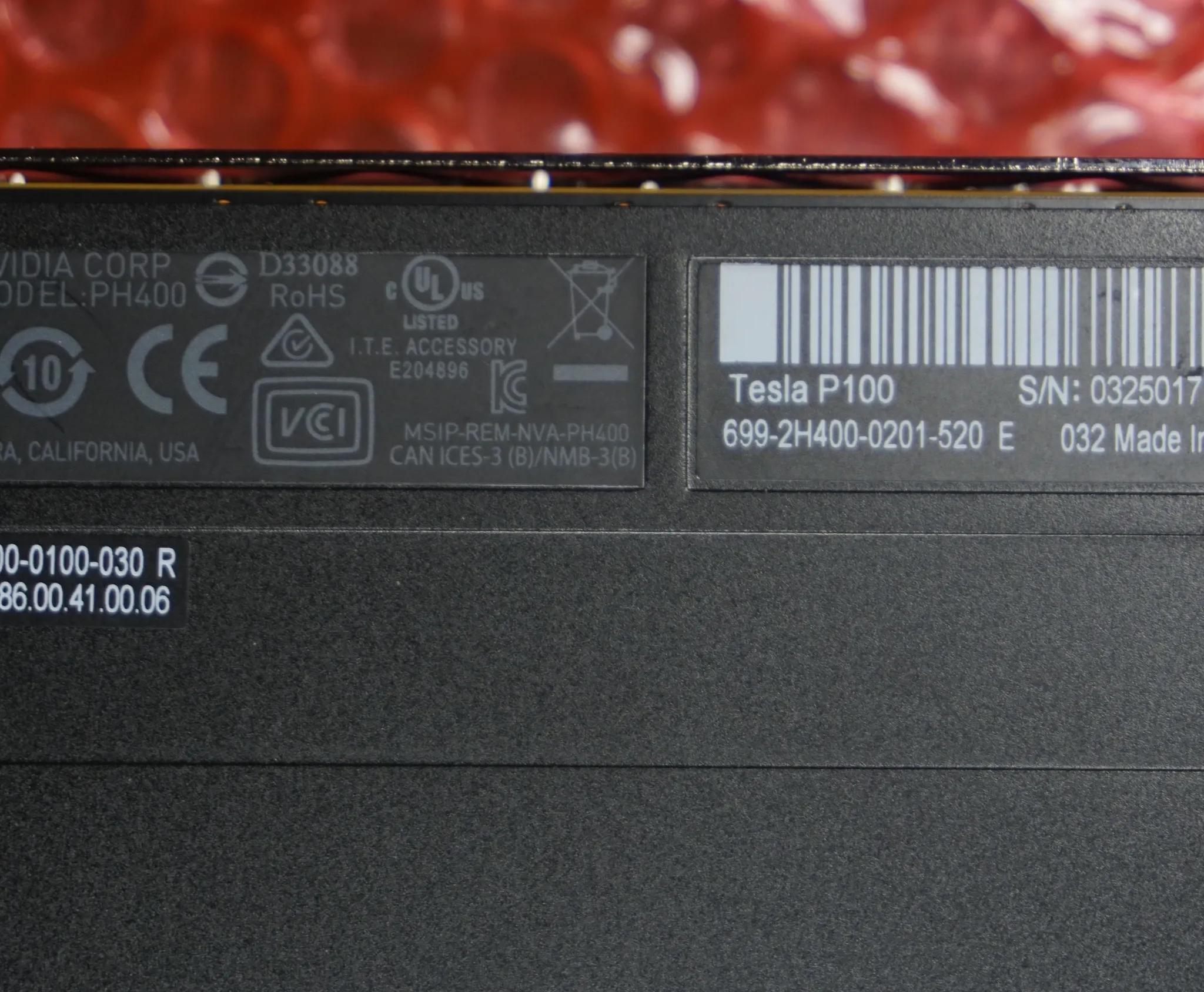 NVIDIA Tesla P100 16GB HBM2