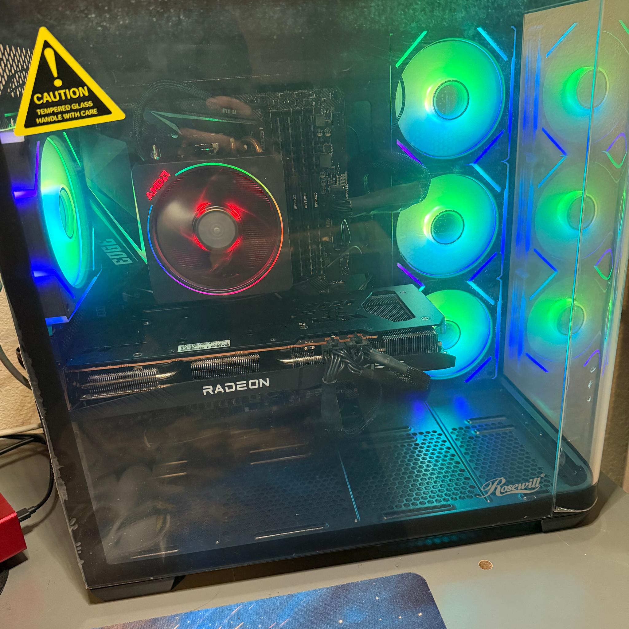 Radeon RX 6700 XT Custom Gaming PC - Ryzen 7 3800X