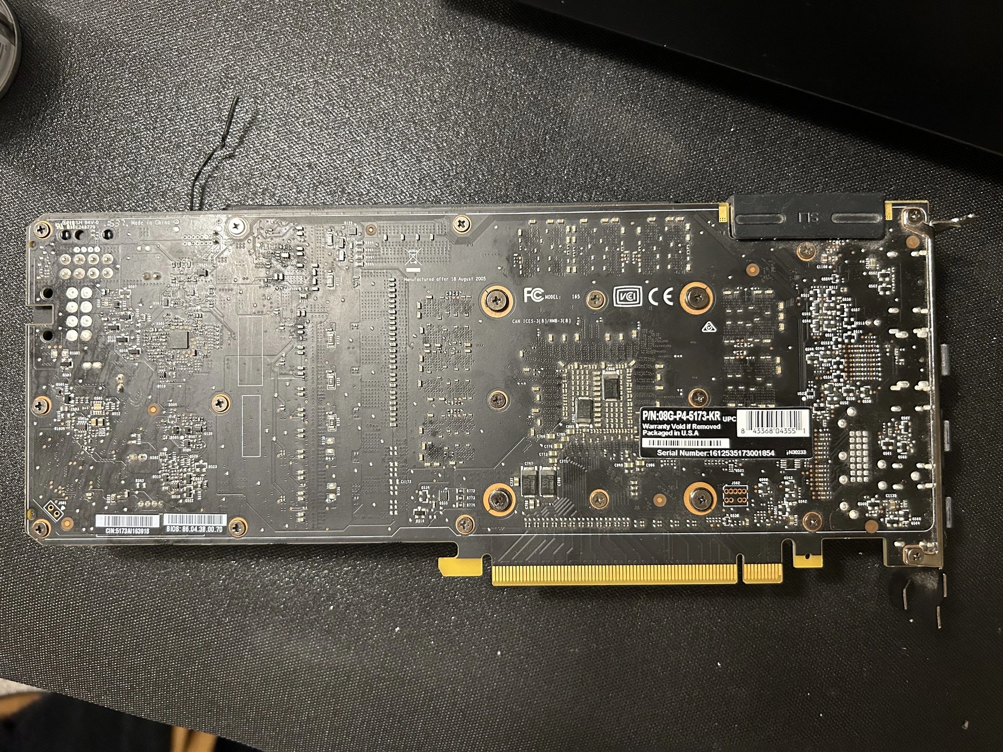 EVGA GeForce GTX 1070 SC 8GB GDDR5