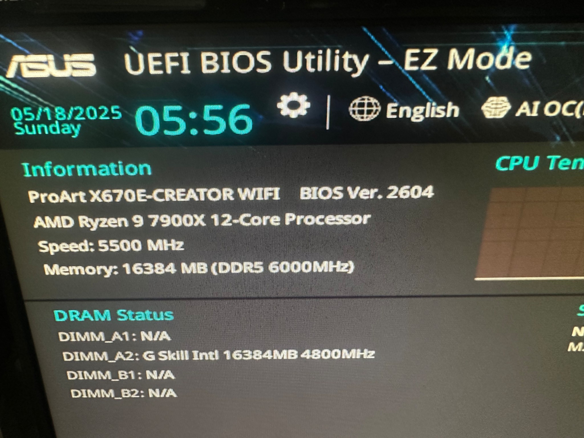 ASUS ProArt X670E-CREATOR WiFi