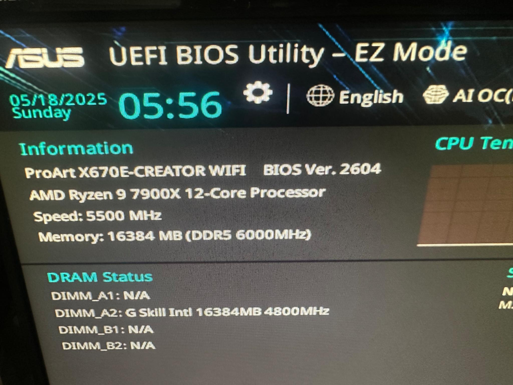 ASUS ProArt X670E-CREATOR WiFi