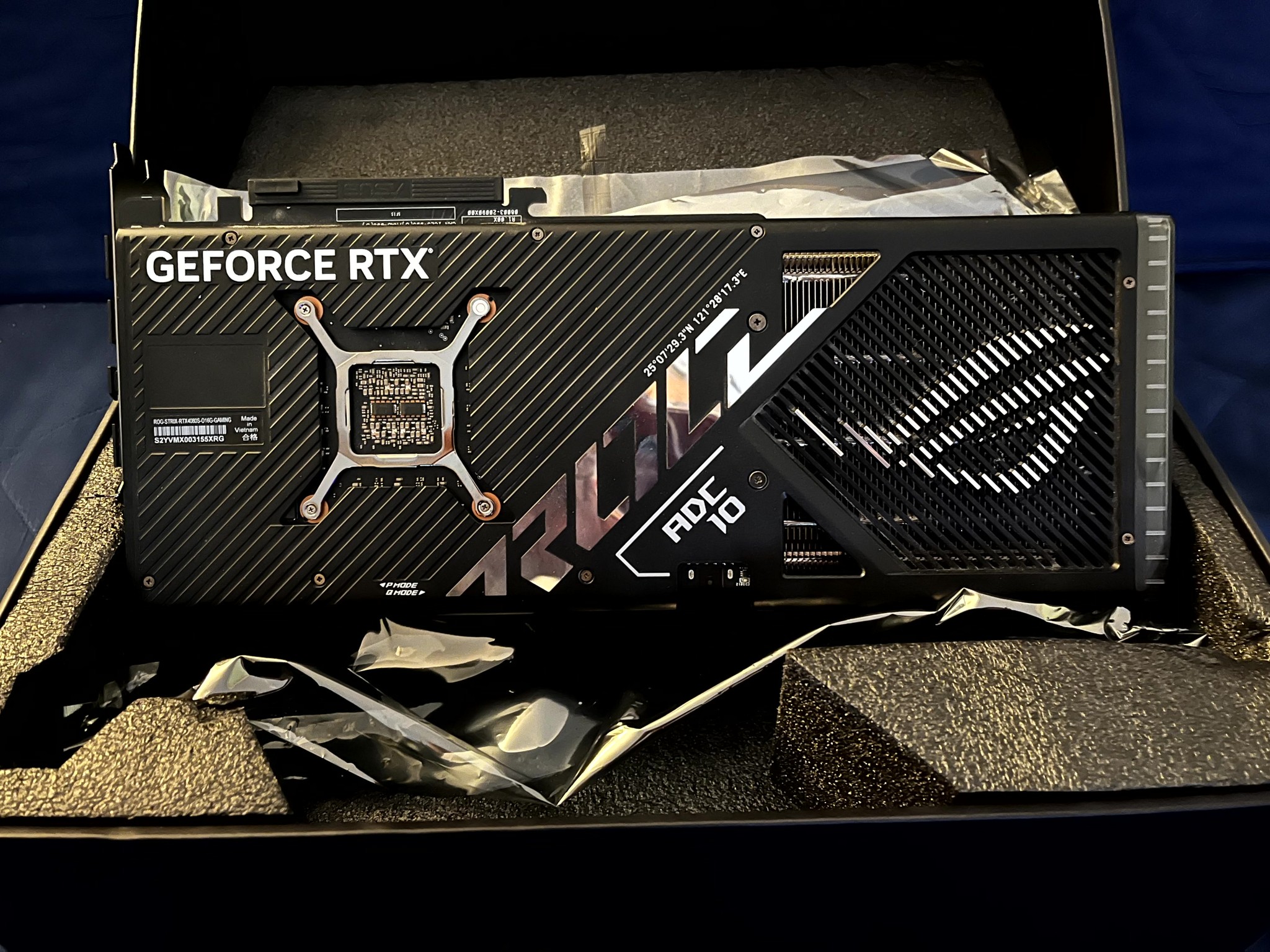 RTX™ 4080 SUPER OC Edition 16GB - (ROG Strix GeForce RTX™ 4080 SUPER 16GB GDDR6X OC Edition)