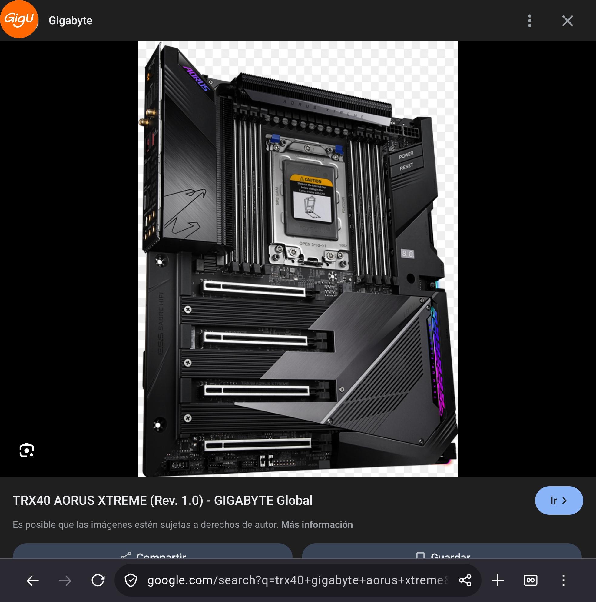 Gigabyte TRX40 Aorus Xtreme