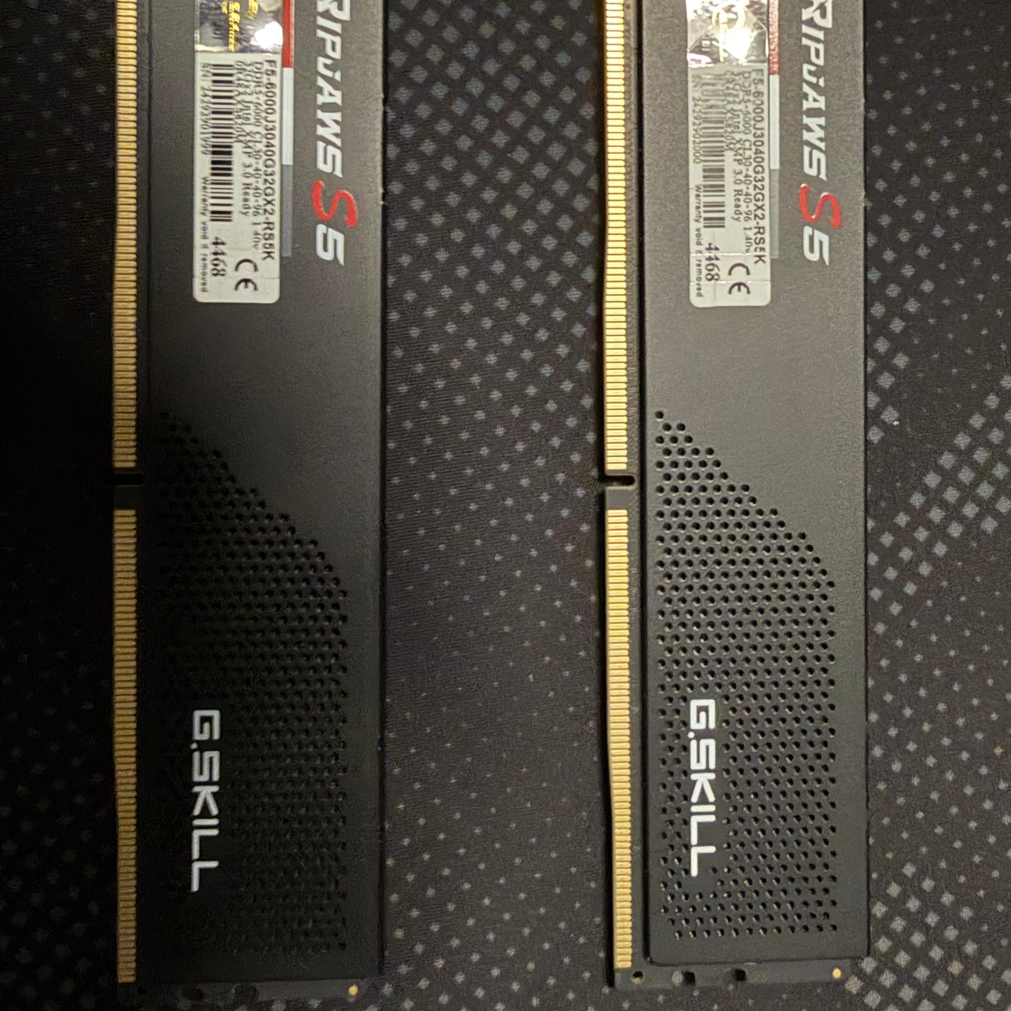 G.Skill Ripjaws S5 DDR5 6000mt 64gig 2 x 32
