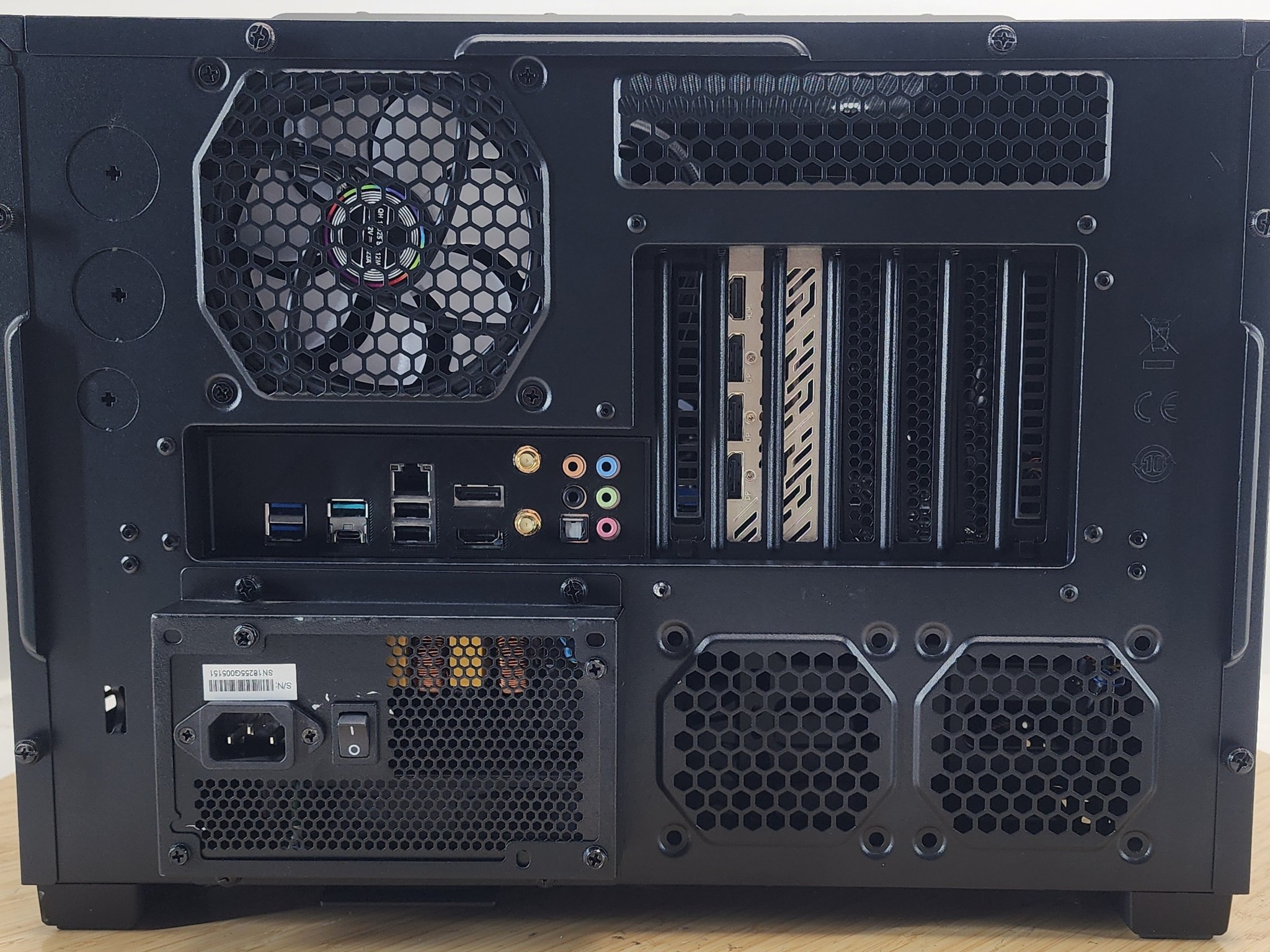 Gaming PC Ryzen 7 5700X 16GB RAM 1TB SSD RX 7700 XT 12GB Windows 11 Computer