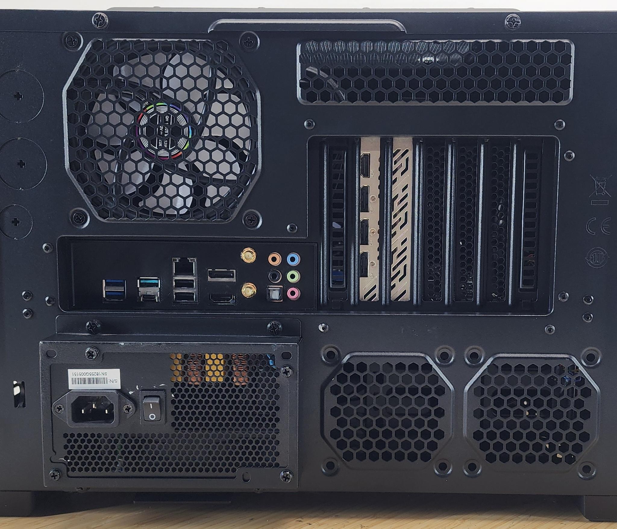 Gaming PC Ryzen 7 5700X 16GB RAM 1TB SSD RX 7700 XT 12GB Windows 11 Computer