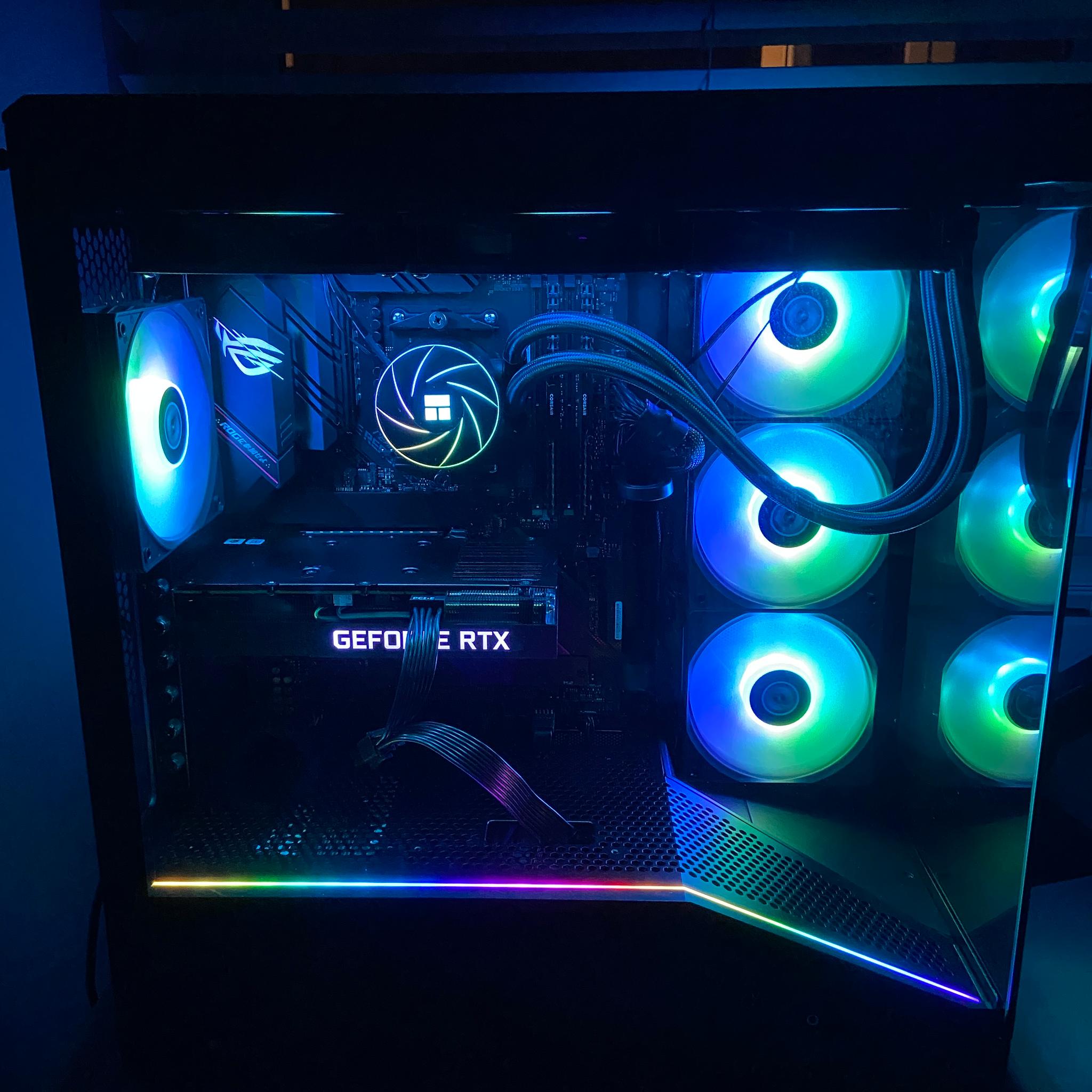 Custom RTX 3060Ti, Ryzen 5 3600, 16gb ram, 512gb SSDGaming PC Build