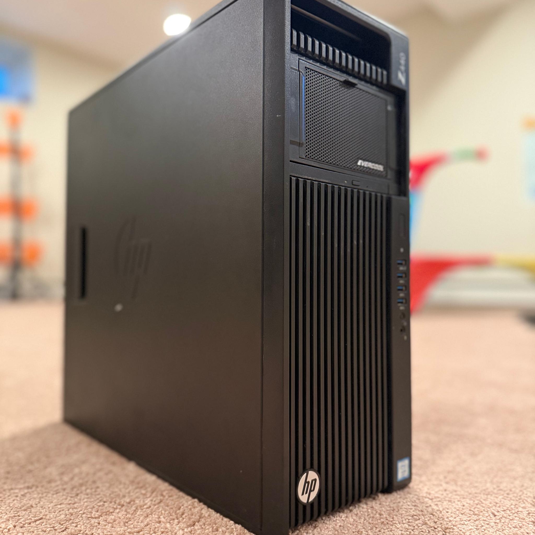 🚀Upgraded HP Z440🚀| 14-Core Xeon CPU, 64 GB DDR4, GTX 1080 8 GB, 2 TB Storage, Windows 11 Pro