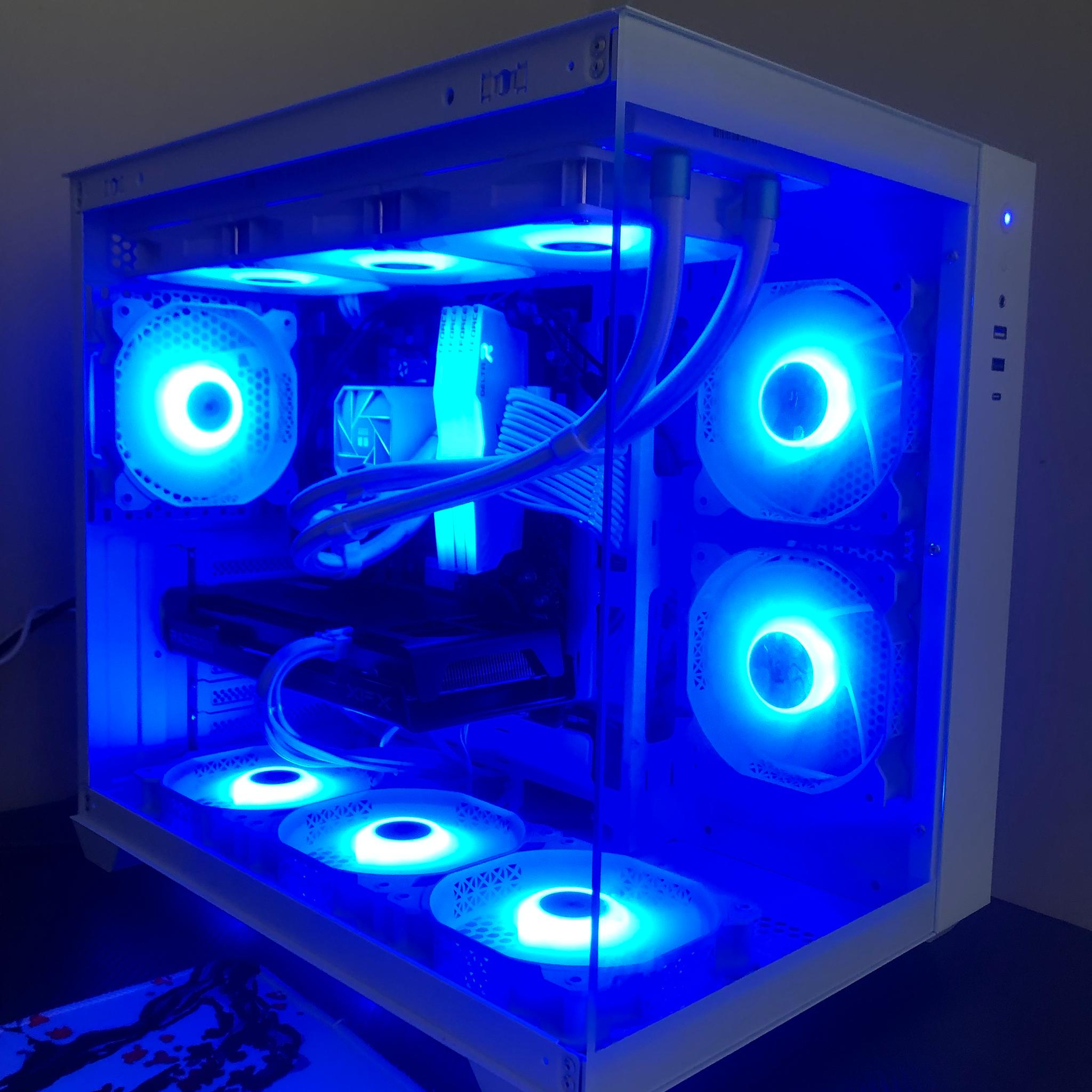 The pearly white 1440p gaming pc. with Ethernet/Wi-Fi/Bluetooth.