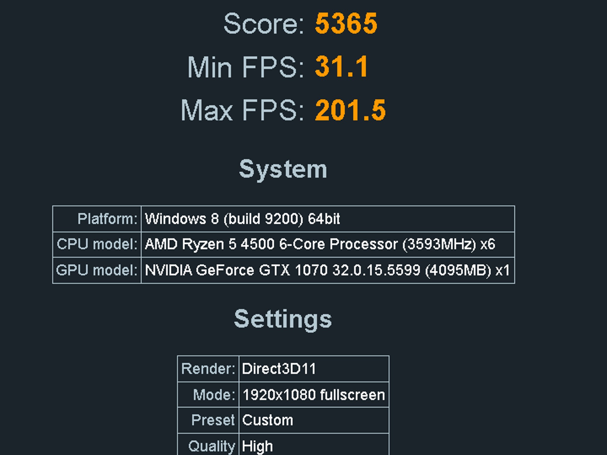 (#18) Ryzen 5 4500 / GTX 1070