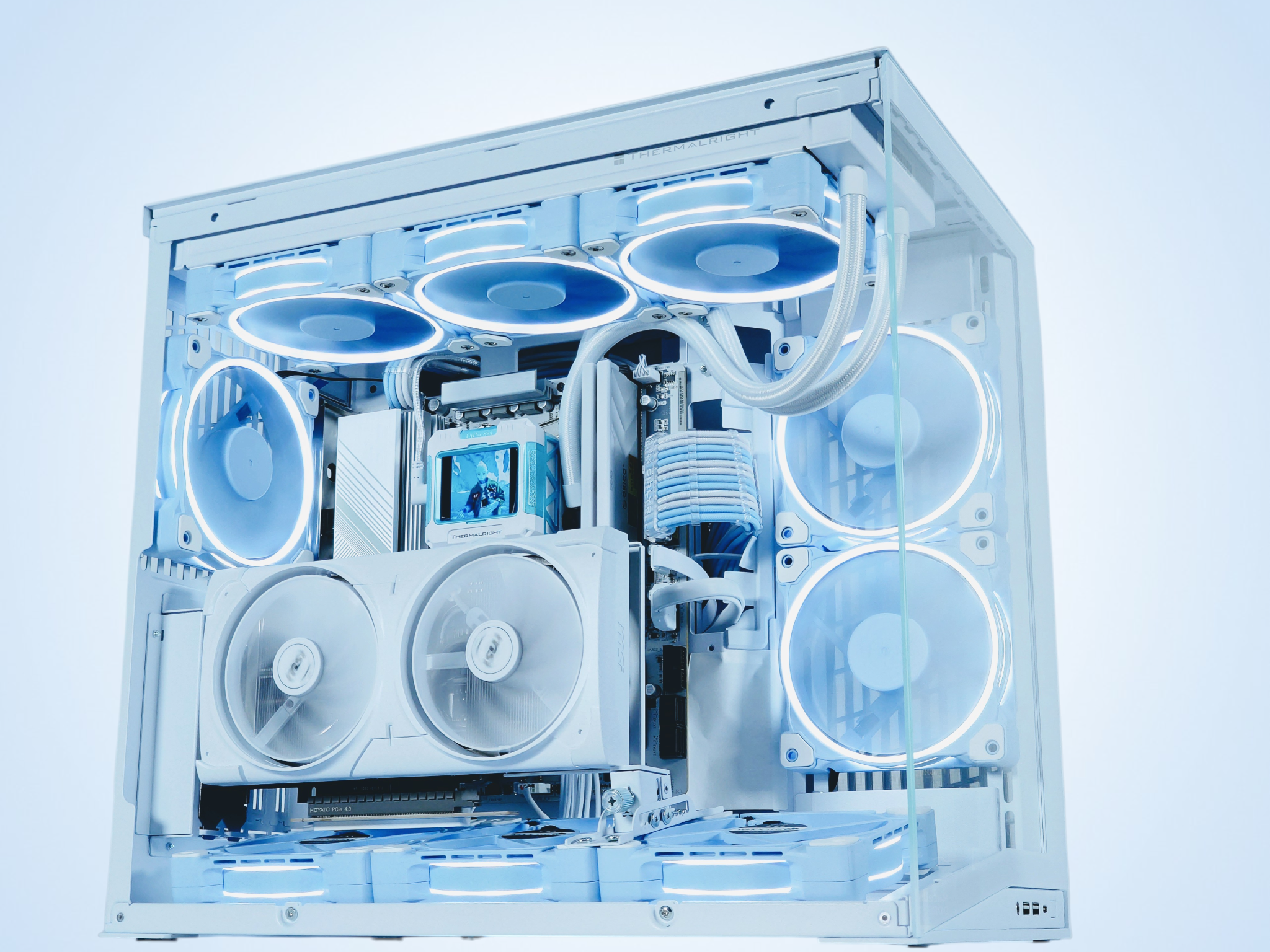 🤍🩵 Gaming PC⚡️Nvidia RTX 5070 12GB⚡️AMD Ryzen 5 7600X3D⚡️32GB DDR5