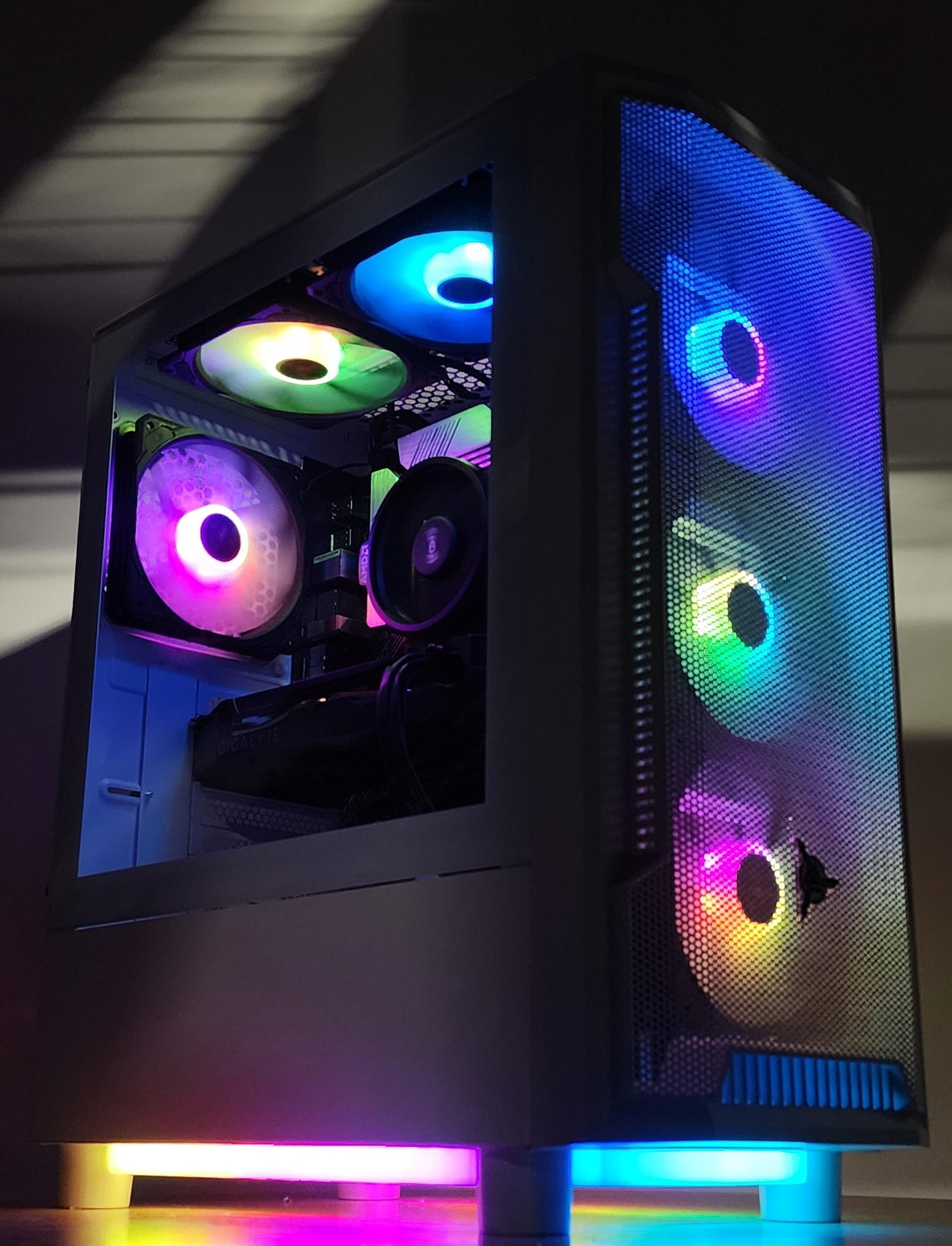 Gaming PC Ryzen 5 5500 16GB RAM 512GB SSD RTX 2060 12GB Windows 11 Computer