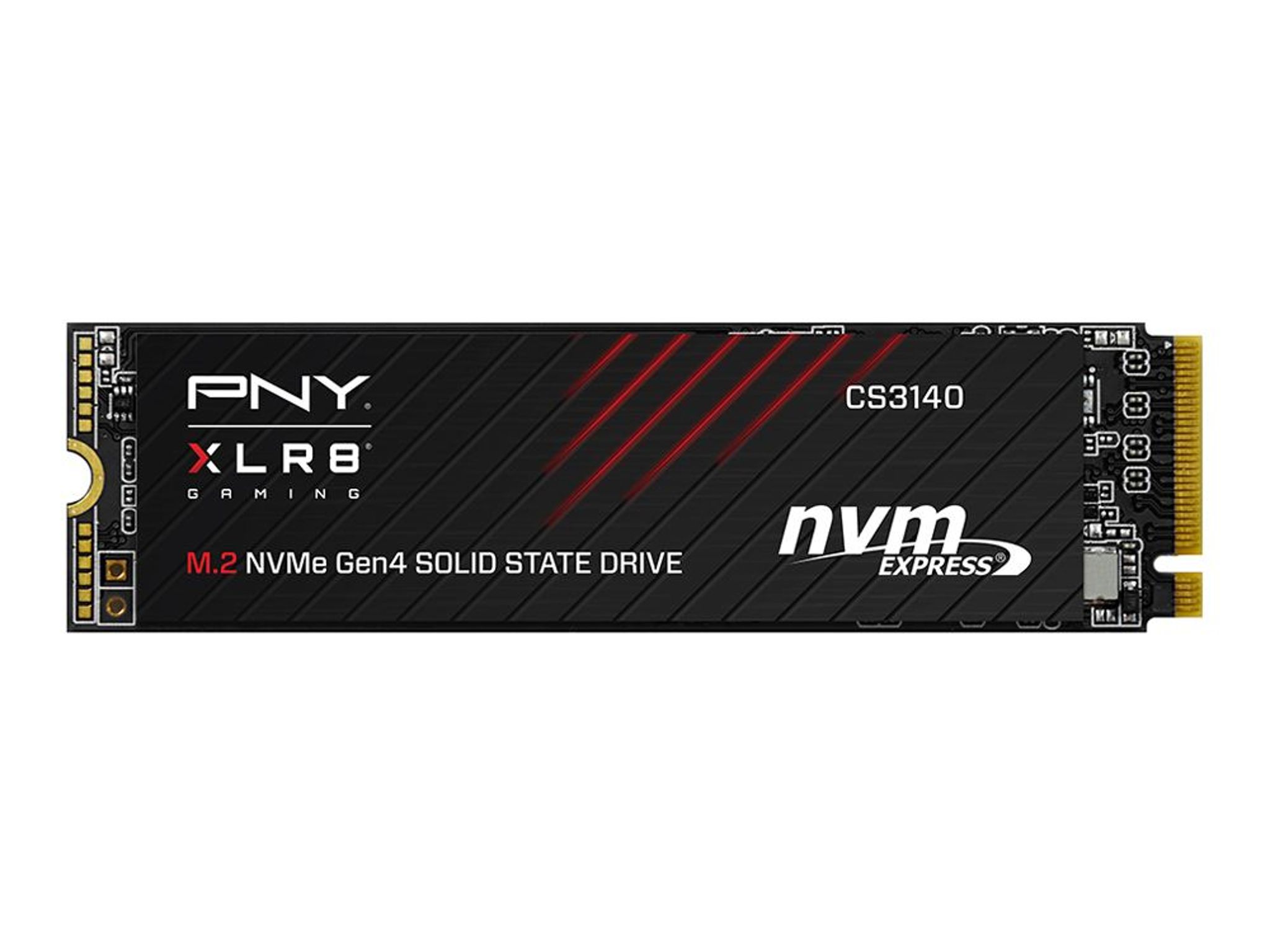 NEW PNY XLR8 CS3140 2TB 3D NAND Flash PCIe Gen 4 x4 NVMe M.2 2280 Internal SSD