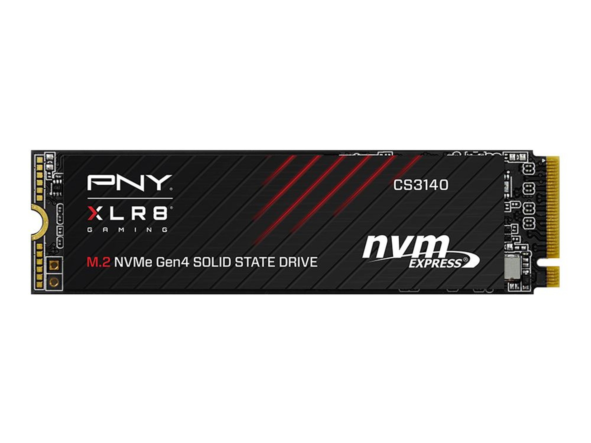 NEW PNY XLR8 CS3140 2TB 3D NAND Flash PCIe Gen 4 x4 NVMe M.2 2280 Internal SSD