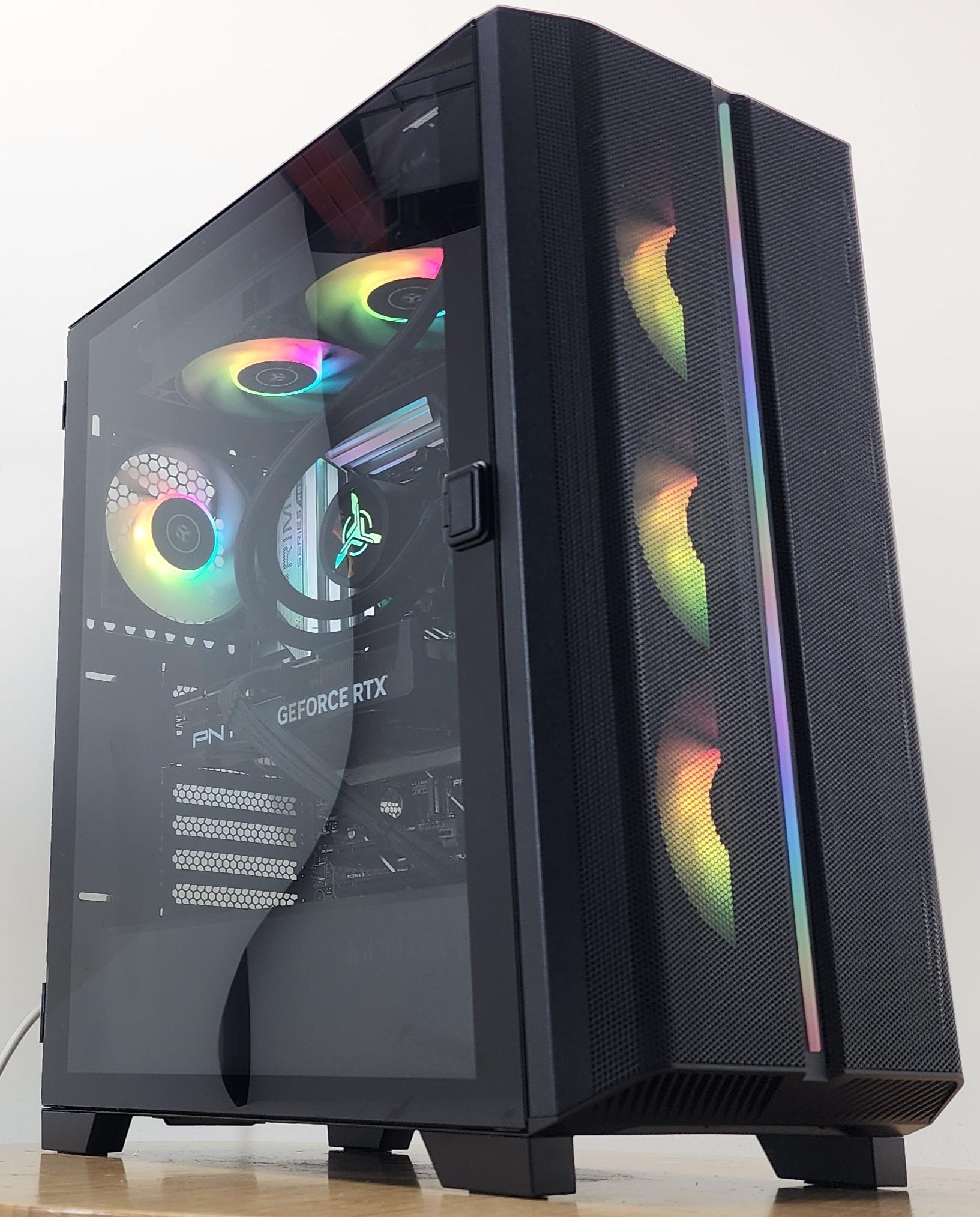 Gaming PC Ryzen 7 7700 32GB RAM 1TB SSD RTX 4060 Ti 16GB Windows 11 Computer