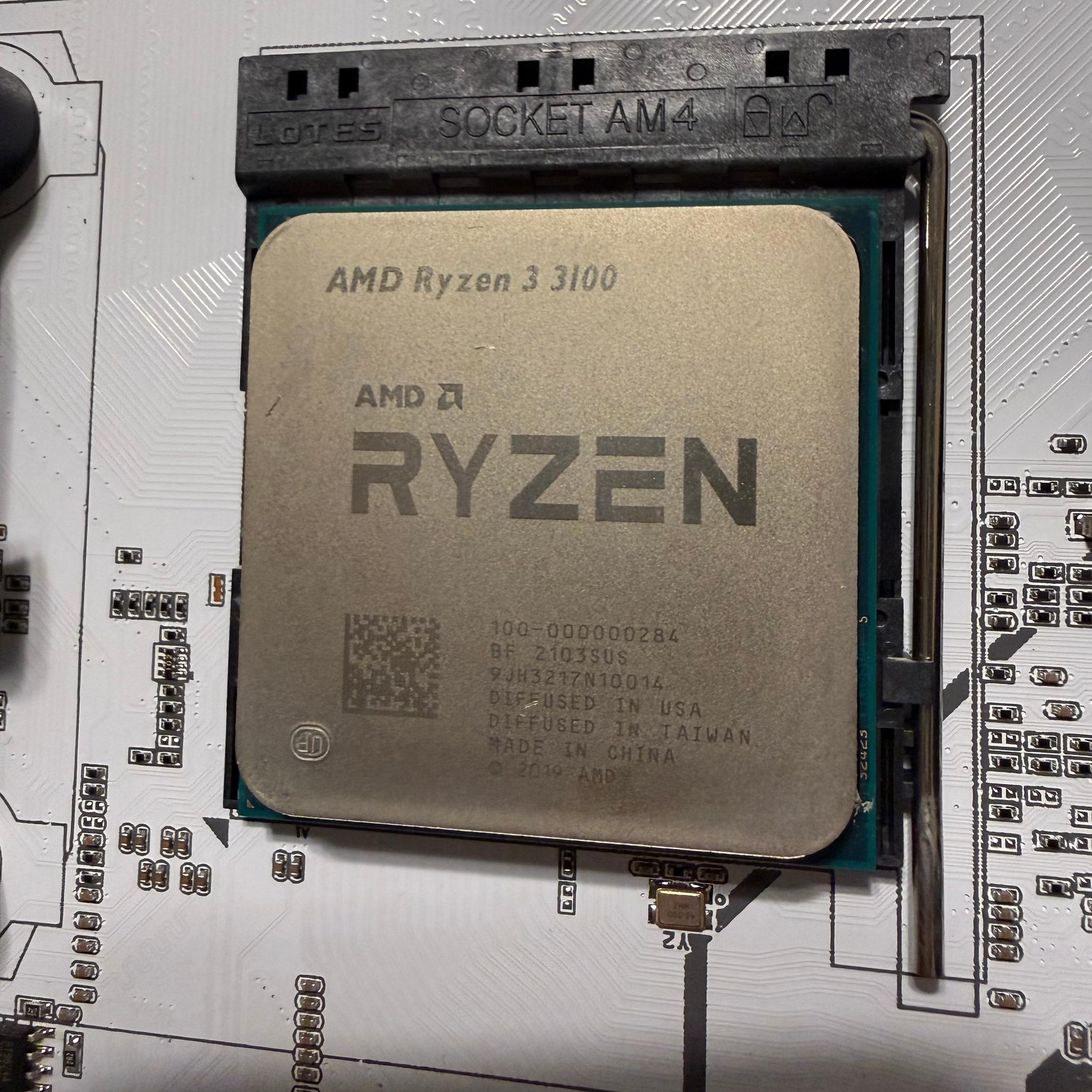 READ DESCRIPTION!! Ryzen 3 3100 CPU | Machinist b450m Motherboard | USB WiFi/Bluetooth