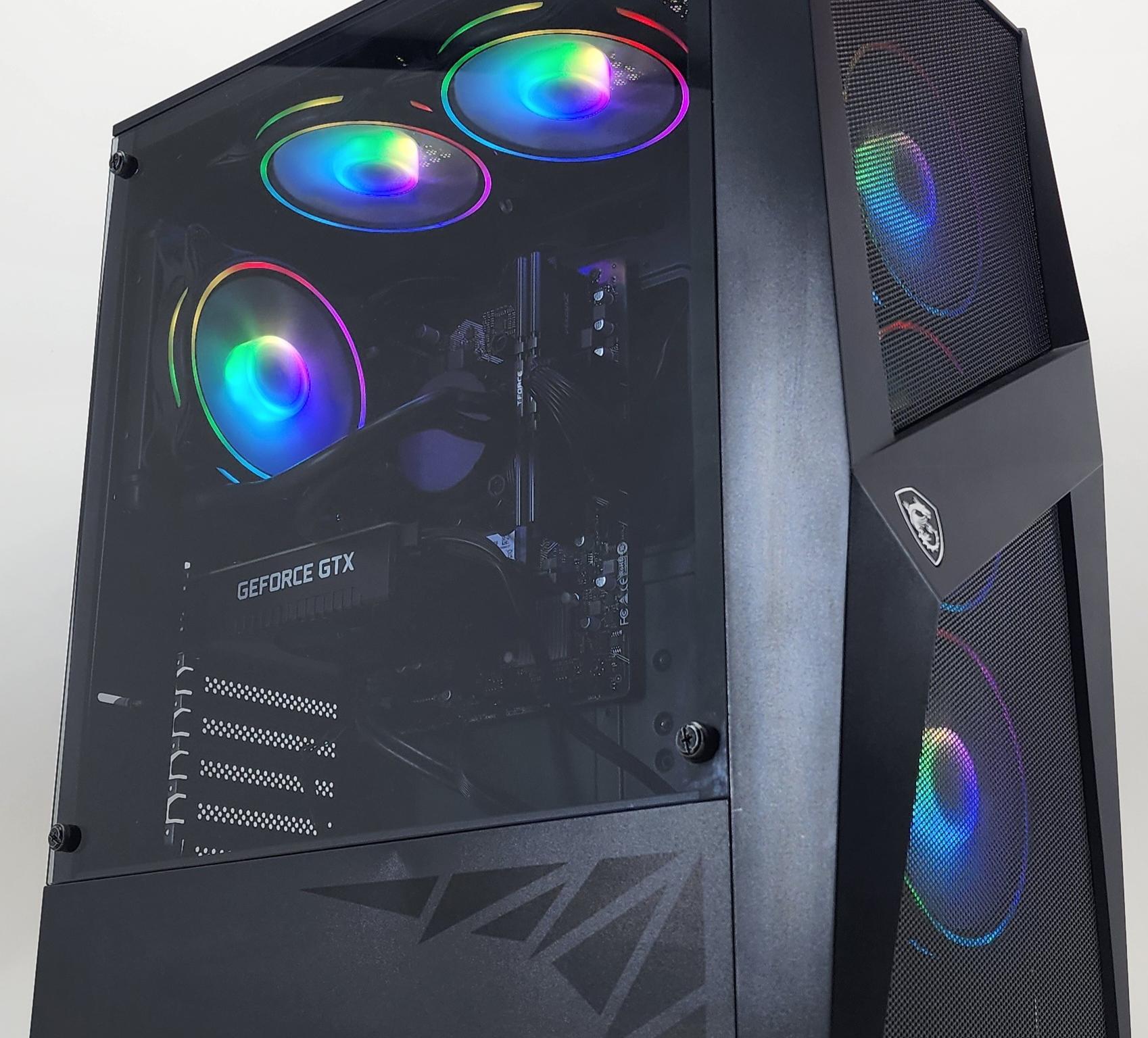 Gaming PC i5-10400 16GB RAM 500GB SSD GTX 1660 SUPER 6GB Windows 11 Computer