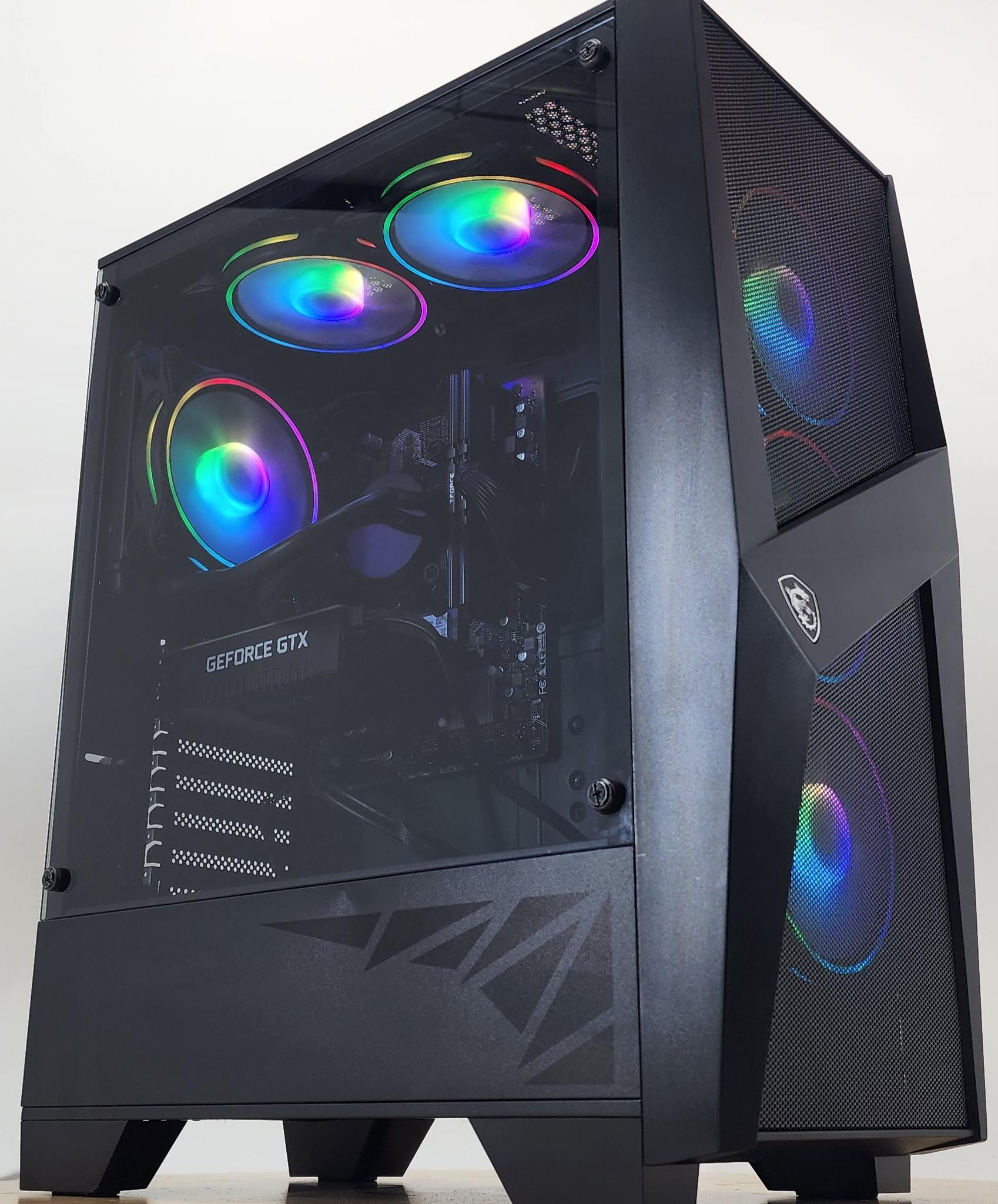 Gaming PC i5-10400 16GB RAM 500GB SSD GTX 1660 SUPER 6GB Windows 11 Computer