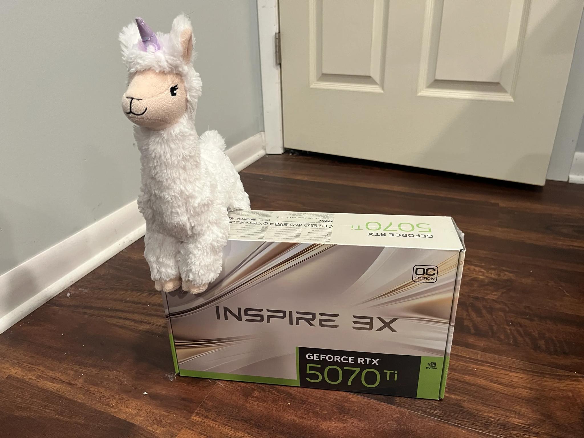 GeForce RTX 5070 Ti 16G MSI INSPIRE 3X OC PLUS 5070ti