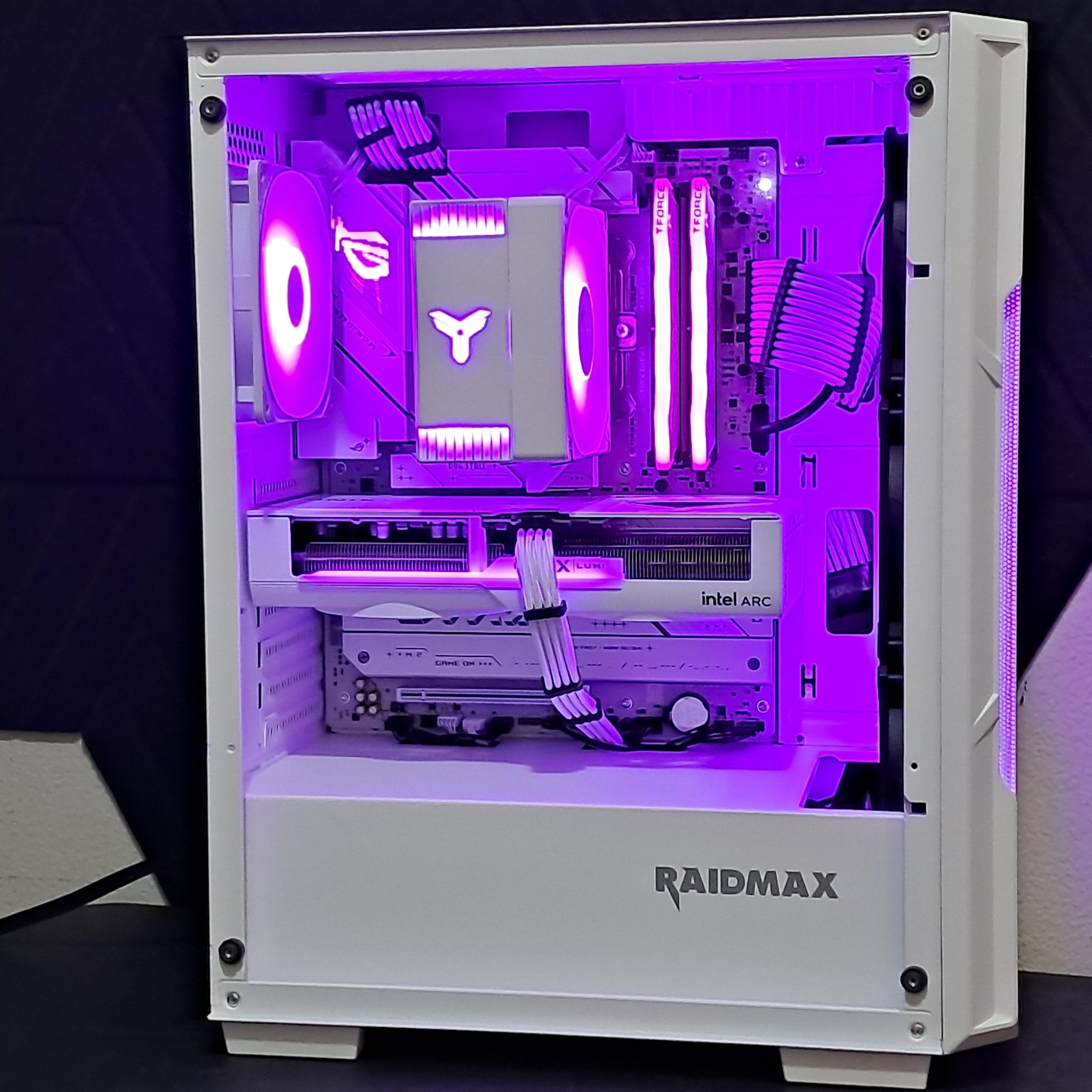 ROG Strix 1440p Gamer | Ryzen 5 7500F | Arc B580 | 1TB SSD | 16GB DDR5-6000 | WiFi!