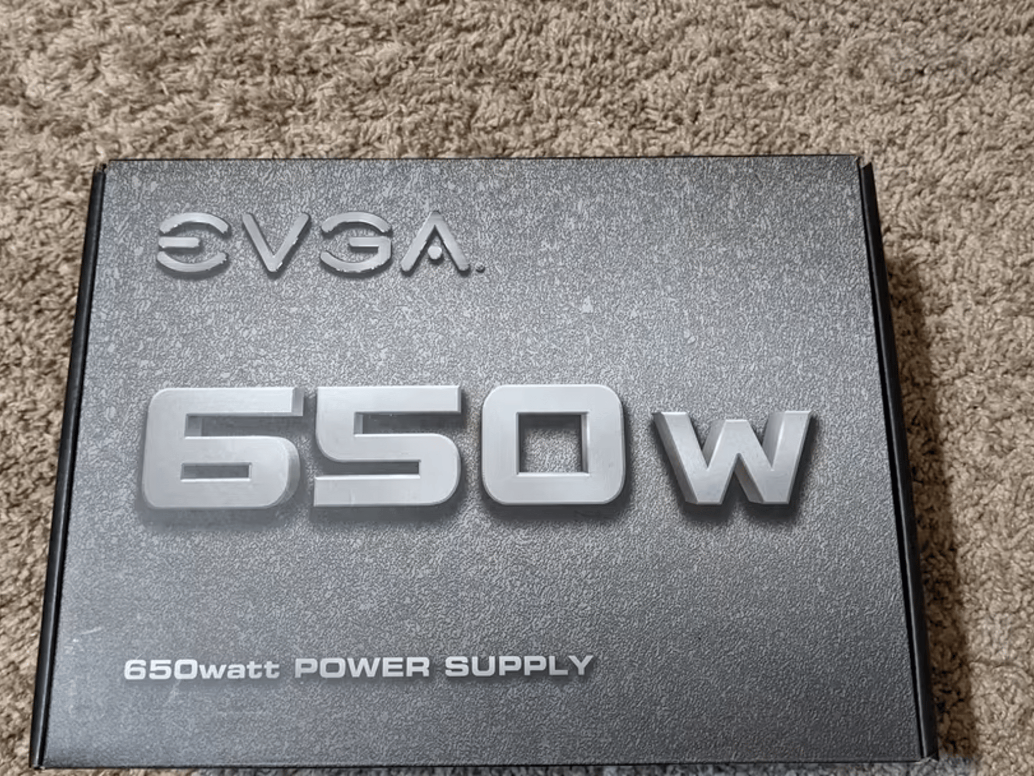EVGA 650 Watt Non-Modular PSU