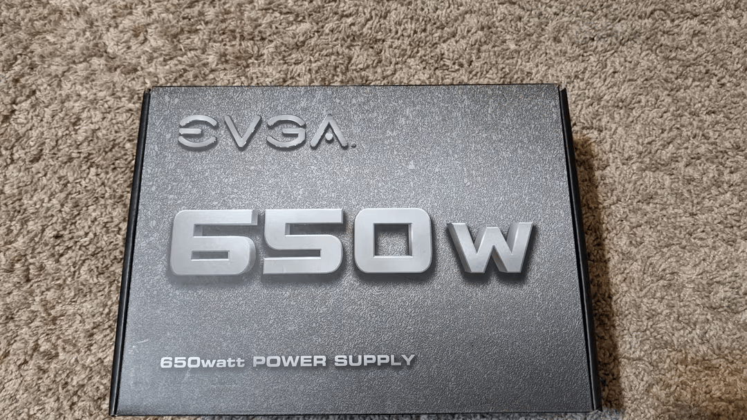 EVGA 650 Watt Non-Modular PSU