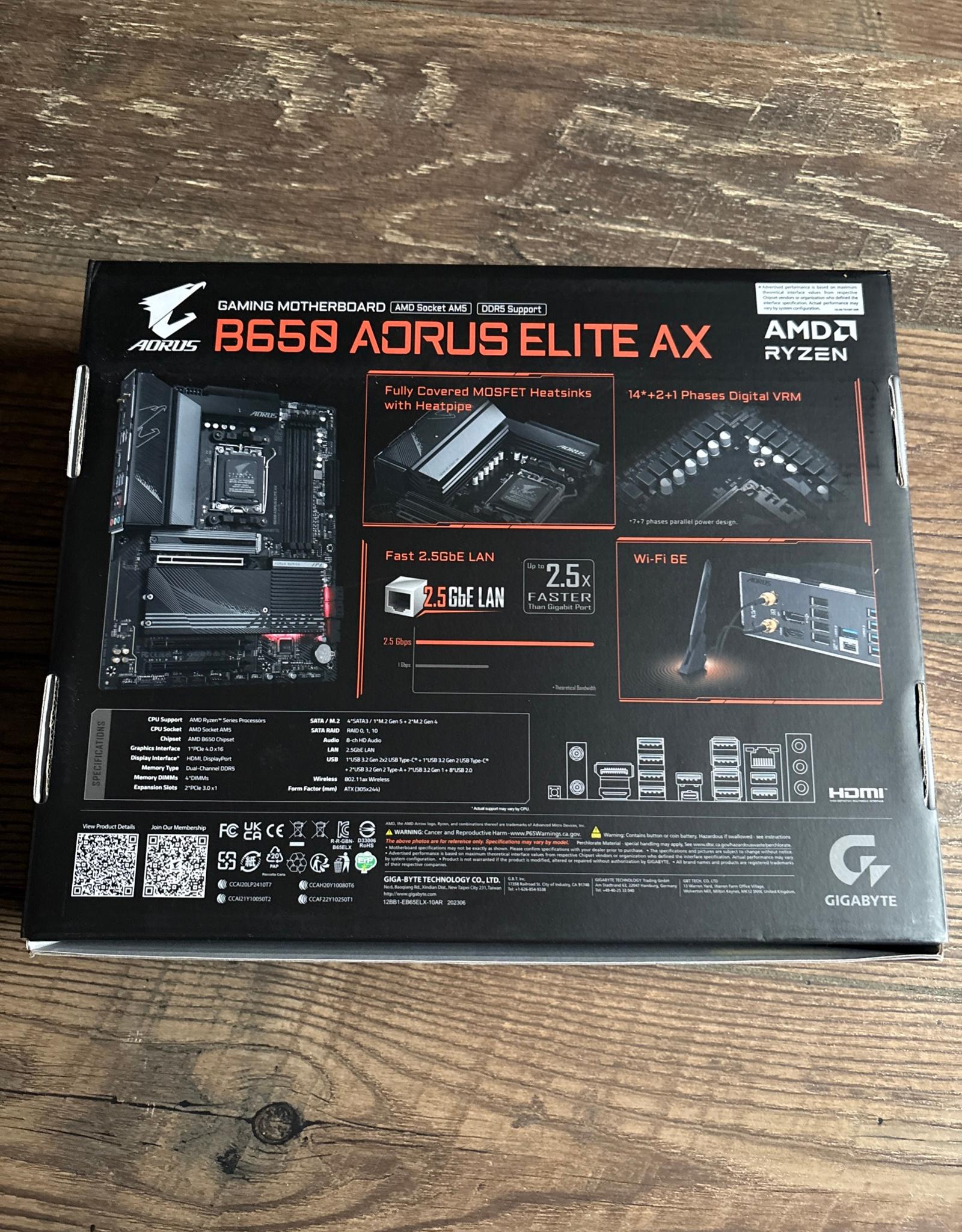 B650 Aorus Elite AX Gaming Motherboard