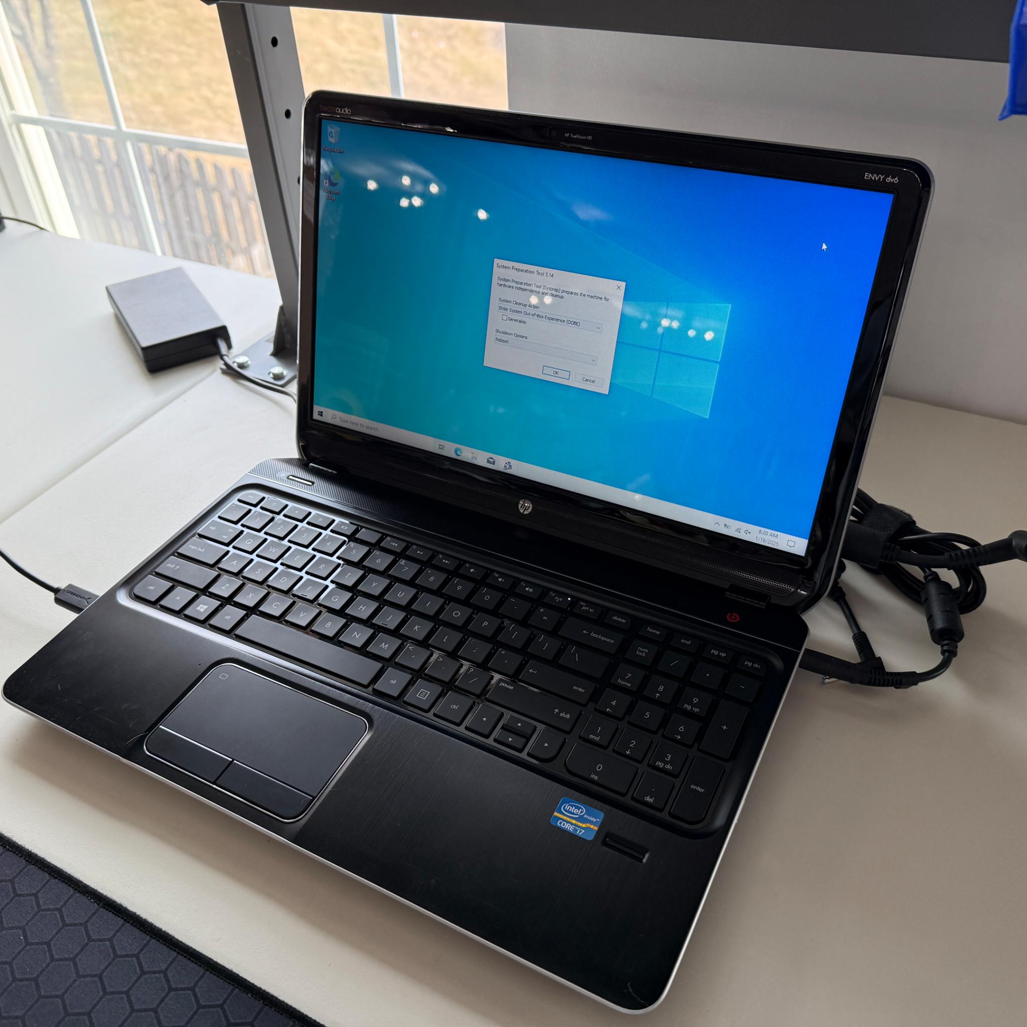 HP Envy dv6- i7-3630QM+HD Graphics 4000+8GB Ram+256 SSD+W10