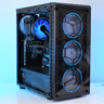 BLUE BUDGET RGB GAMING PC | Intel Core I5-3570K | PNY GeForce GTX 670 | Corsair XMS3 16gb 