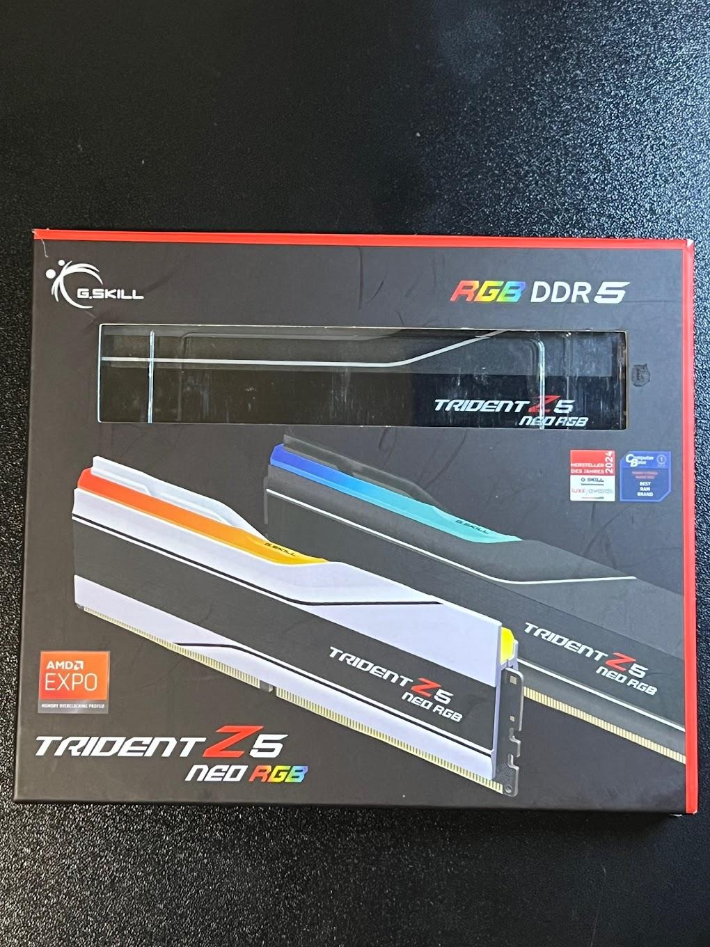 G.Skill Trident Z5 Neo RGB 32GB (2x16GB) DDR5 6000MHz CL30