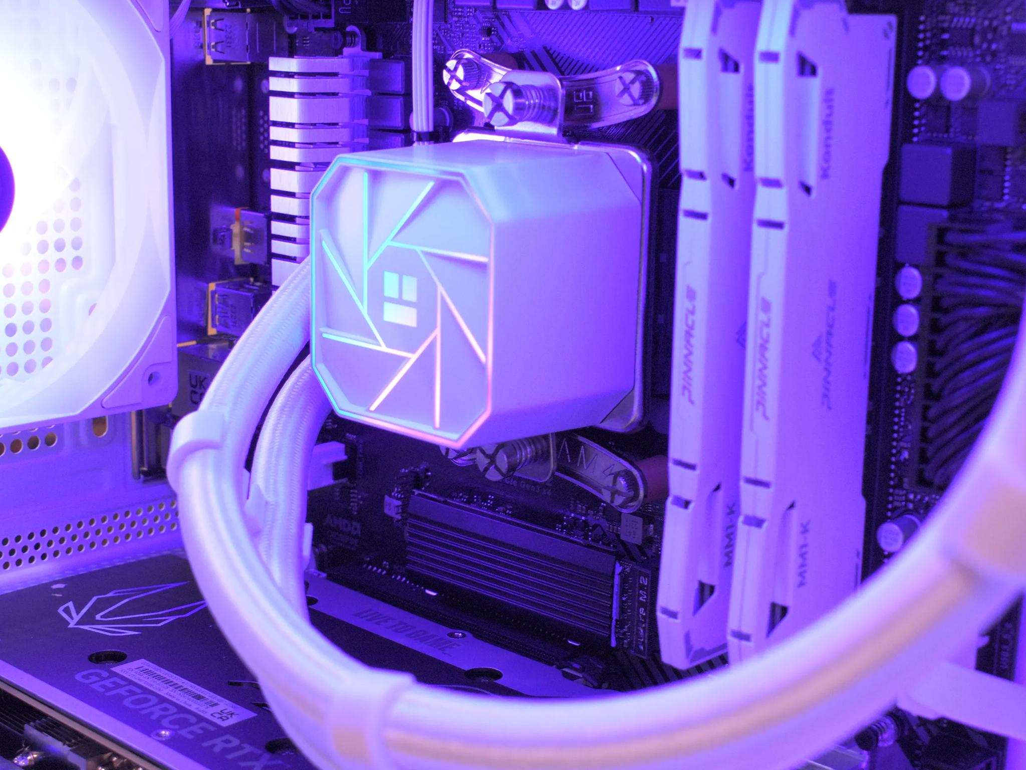RTX 4070 12GB Gaming PC 1440P ⬜🟪 Ryzen 7 5700X3D ⬜🟪 32GB DDR4 ⬜🟪 1TB NVME SSD ⬜🟪 Wifi/BT RGB
