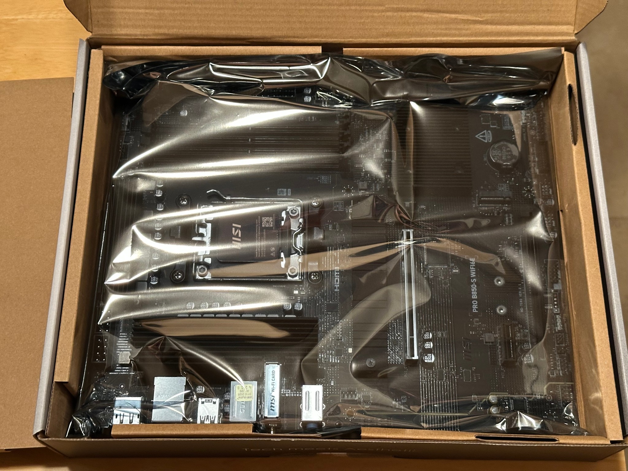 Brand new MSI - PRO B850-S WIFI6E AM5 ATX DDR5