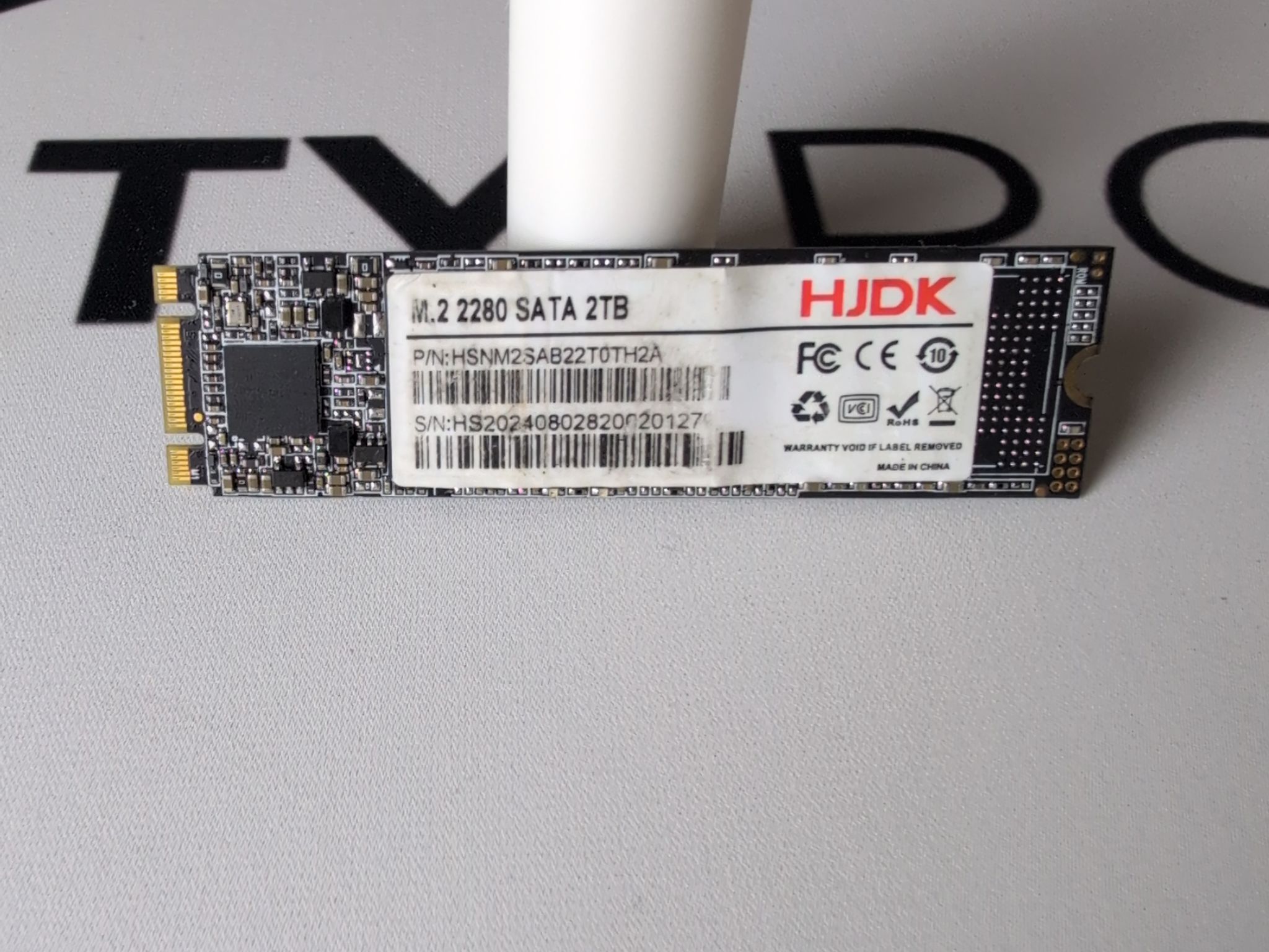2TB SATA M.2 SSD (100% Health)