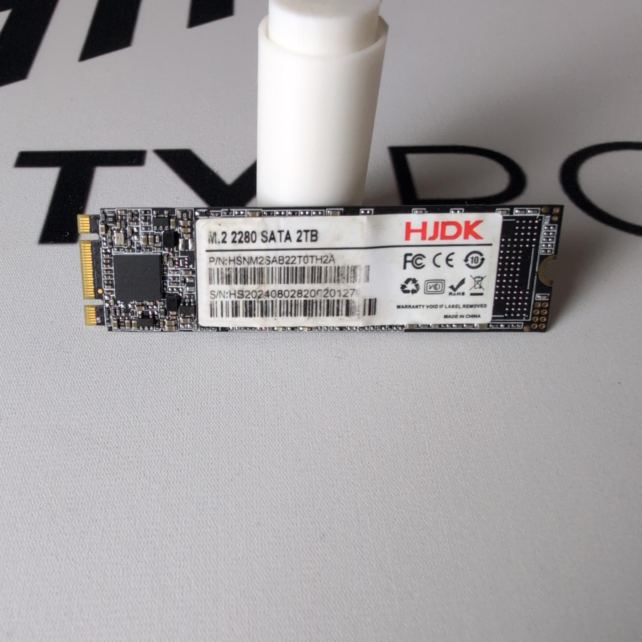 2TB SATA M.2 SSD (100% Health)