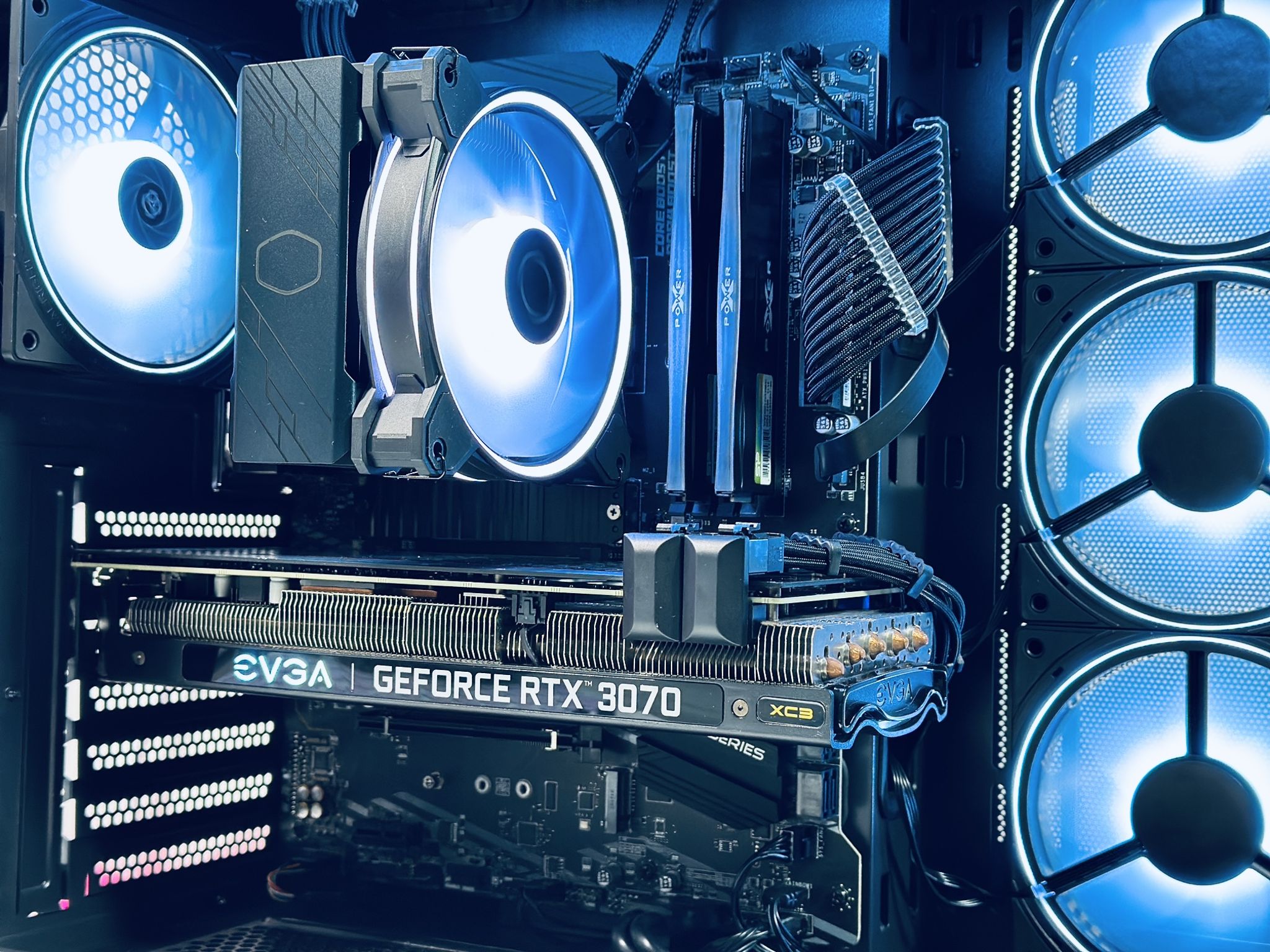 🖤Darkstar🖤Gaming PC▪️Nvidia RTX 3070 8GB▪️AMD Ryzen 5 5600 6 core▪️32GB DDR4 ▪️ 1TB SSD NVME