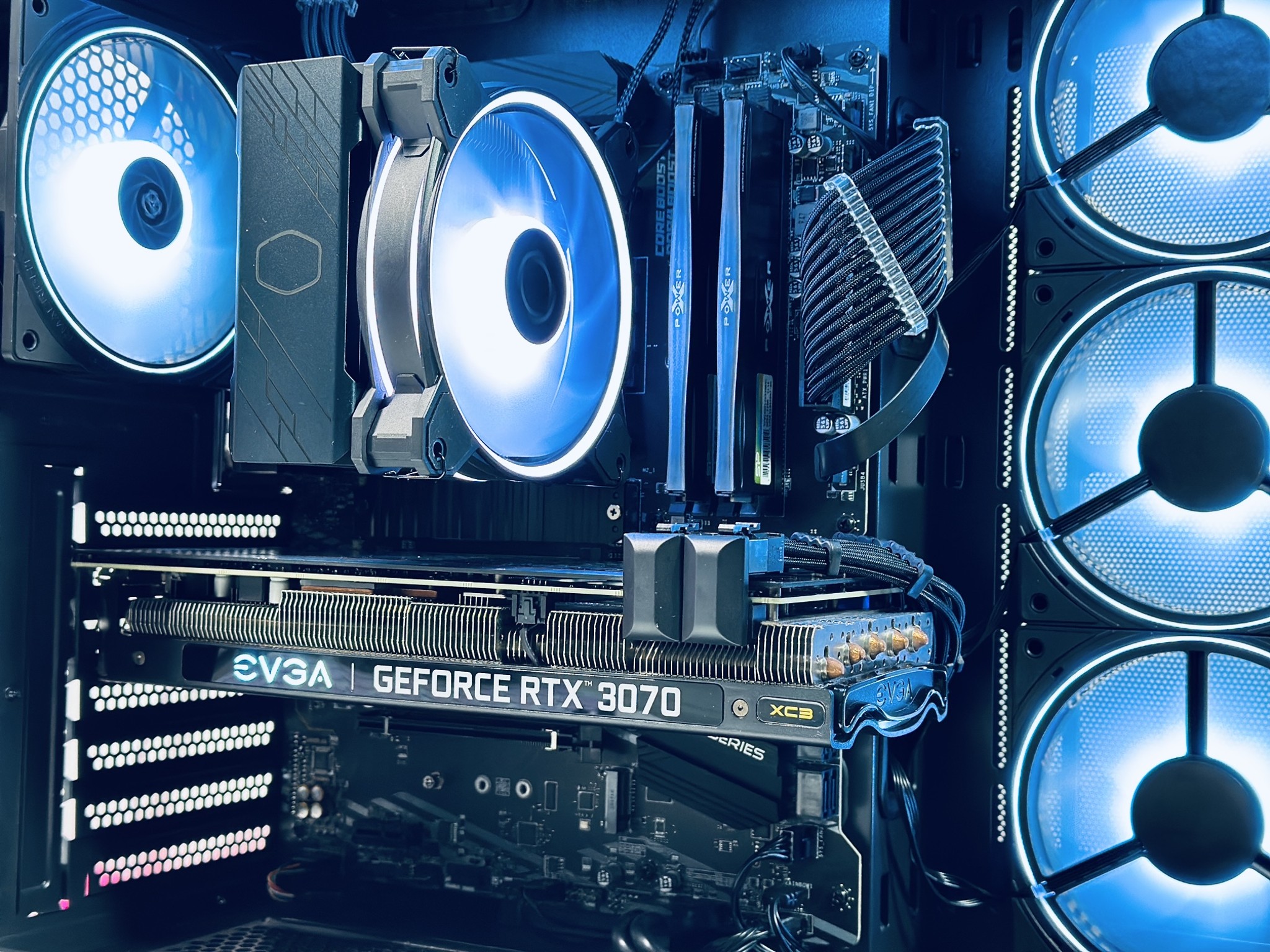 🖤Darkstar🖤Gaming PC▪️Nvidia RTX 3070 8GB▪️AMD Ryzen 5 5600 6 core▪️32GB DDR4 ▪️ 1TB SSD NVME