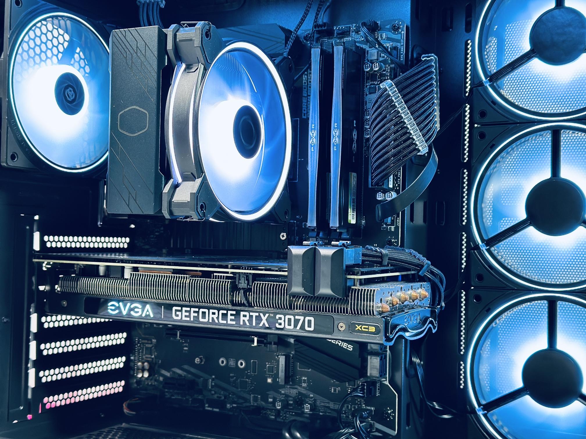 🖤Darkstar🖤Gaming PC▪️Nvidia RTX 3070 8GB▪️AMD Ryzen 5 5600 6 core▪️32GB DDR4 ▪️ 1TB SSD NVME