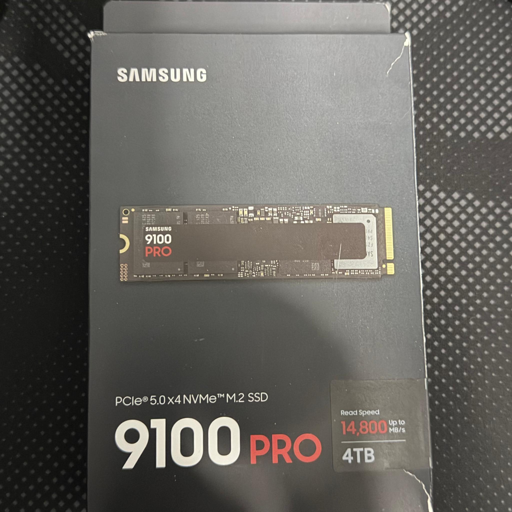 Samsung 9100 pro 4tb