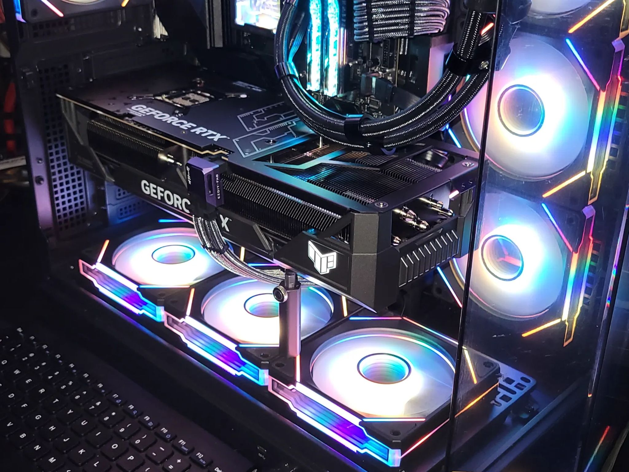 🚀Unleash Gaming Fury: Ryzen 7 7800X3D, TUF 4080 Super OC, 4TB M.2 SSD, 32GB DDR5!" 🚀