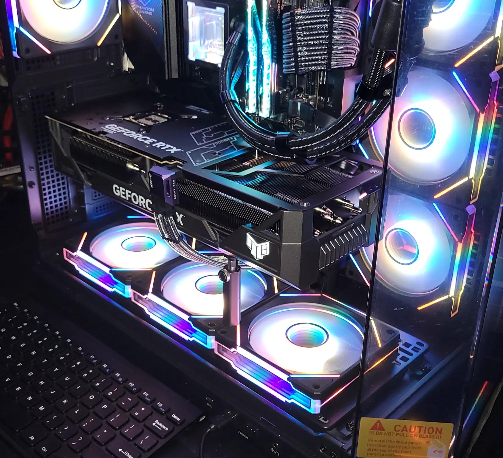 🚀Unleash Gaming Fury: Ryzen 7 7800X3D, TUF 4080 Super OC, 4TB M.2 SSD, 32GB DDR5!" 🚀