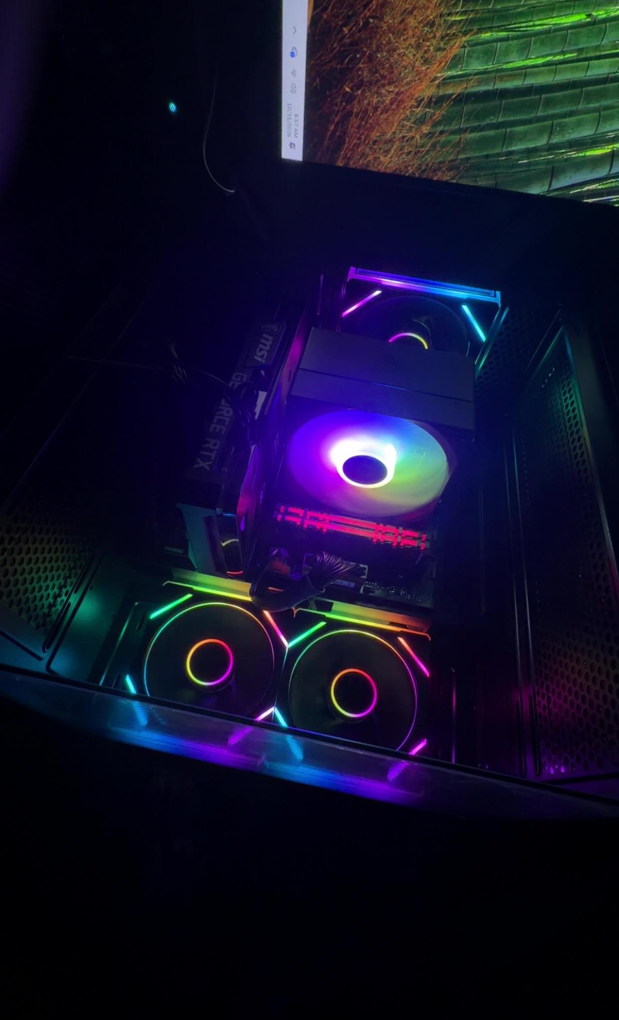 GeForce RTX 3050 8GB Custom Gaming PC - Core i3-14100F, 16GB RAM, 512GB NVMe SSD