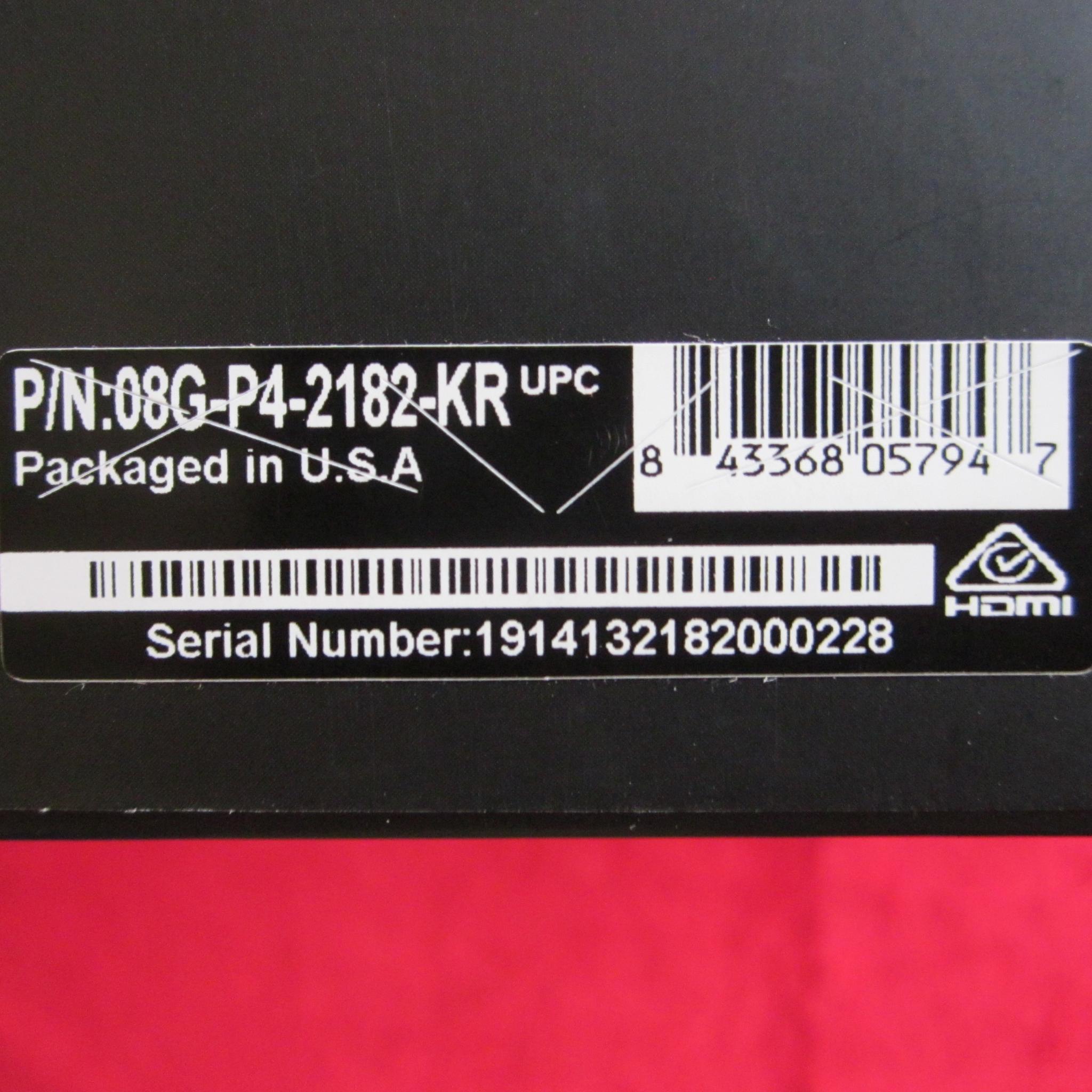 EVGA GeForce RTX 2080 XC Gaming 8GB GDDR6 Graphics Card (08G-P4-2182-KR)