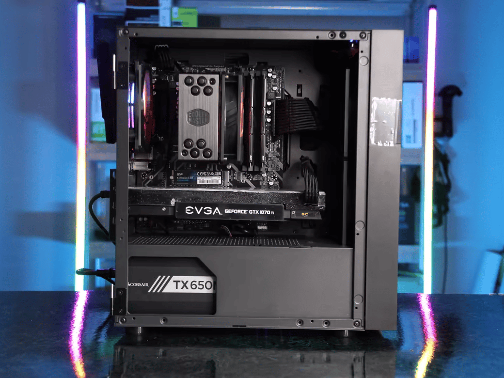 "LUNA" // Ryzen 7 2700X, GTX 1070 Ti // Mid-Range Gaming PC
