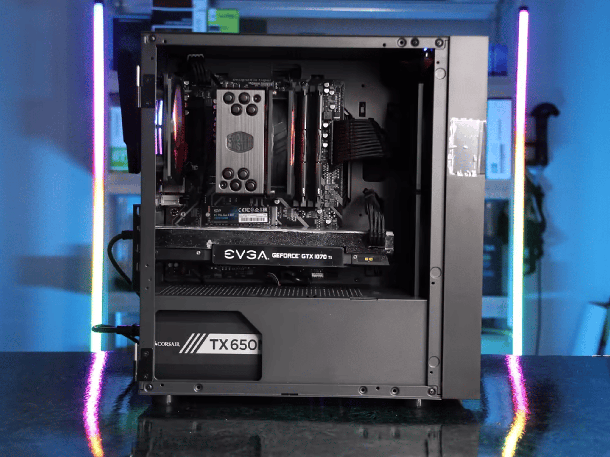 "LUNA" // Ryzen 7 2700X, GTX 1070 Ti // Mid-Range Gaming PC