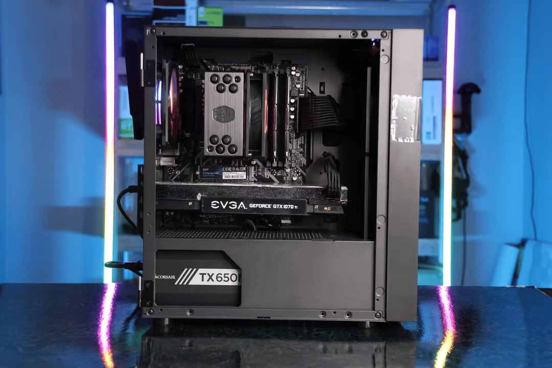 "LUNA" // Ryzen 7 2700X, GTX 1070 Ti // Mid-Range Gaming PC