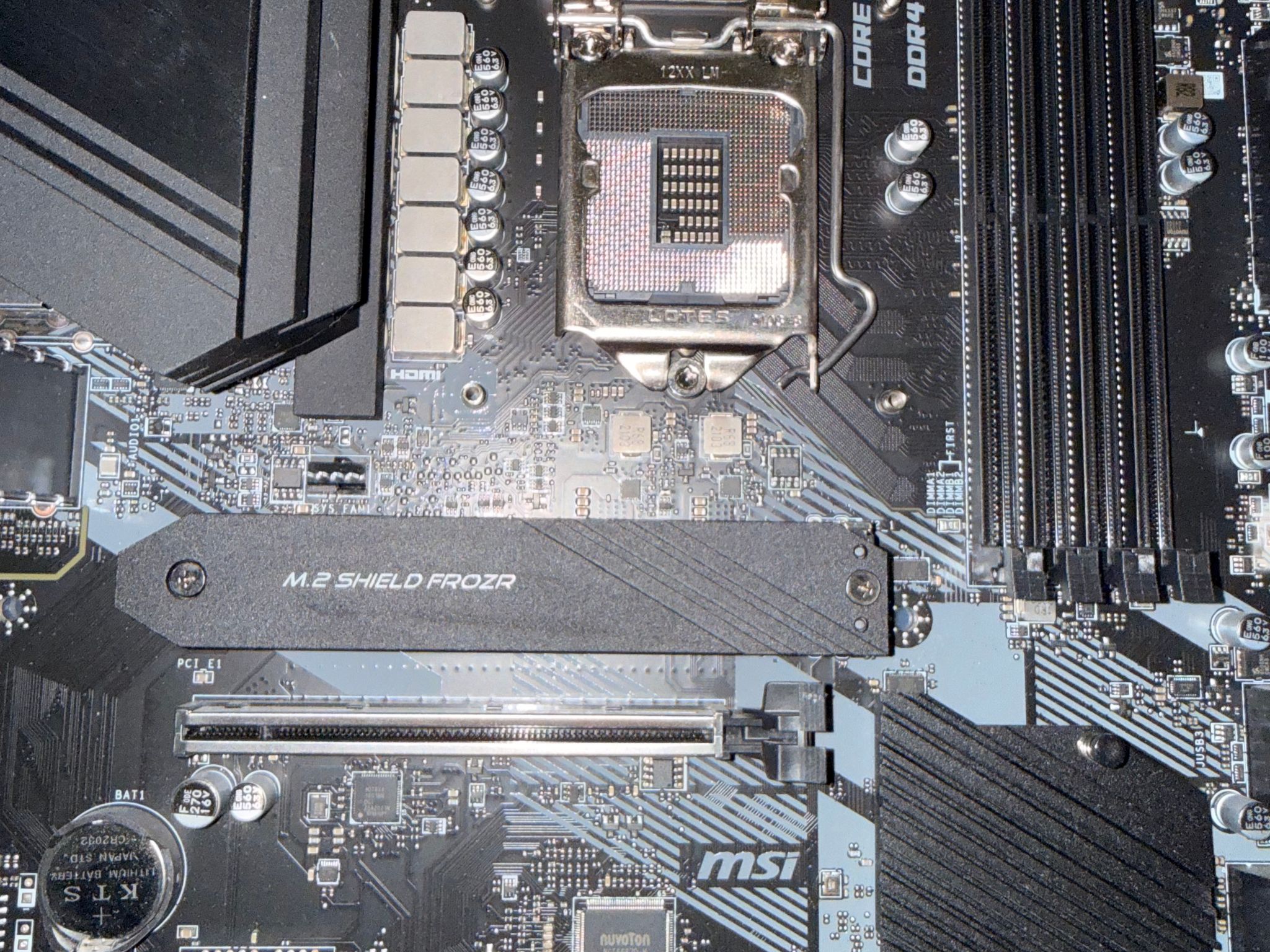 MSI Z490 A - PRO LGA 1200 SOCKET