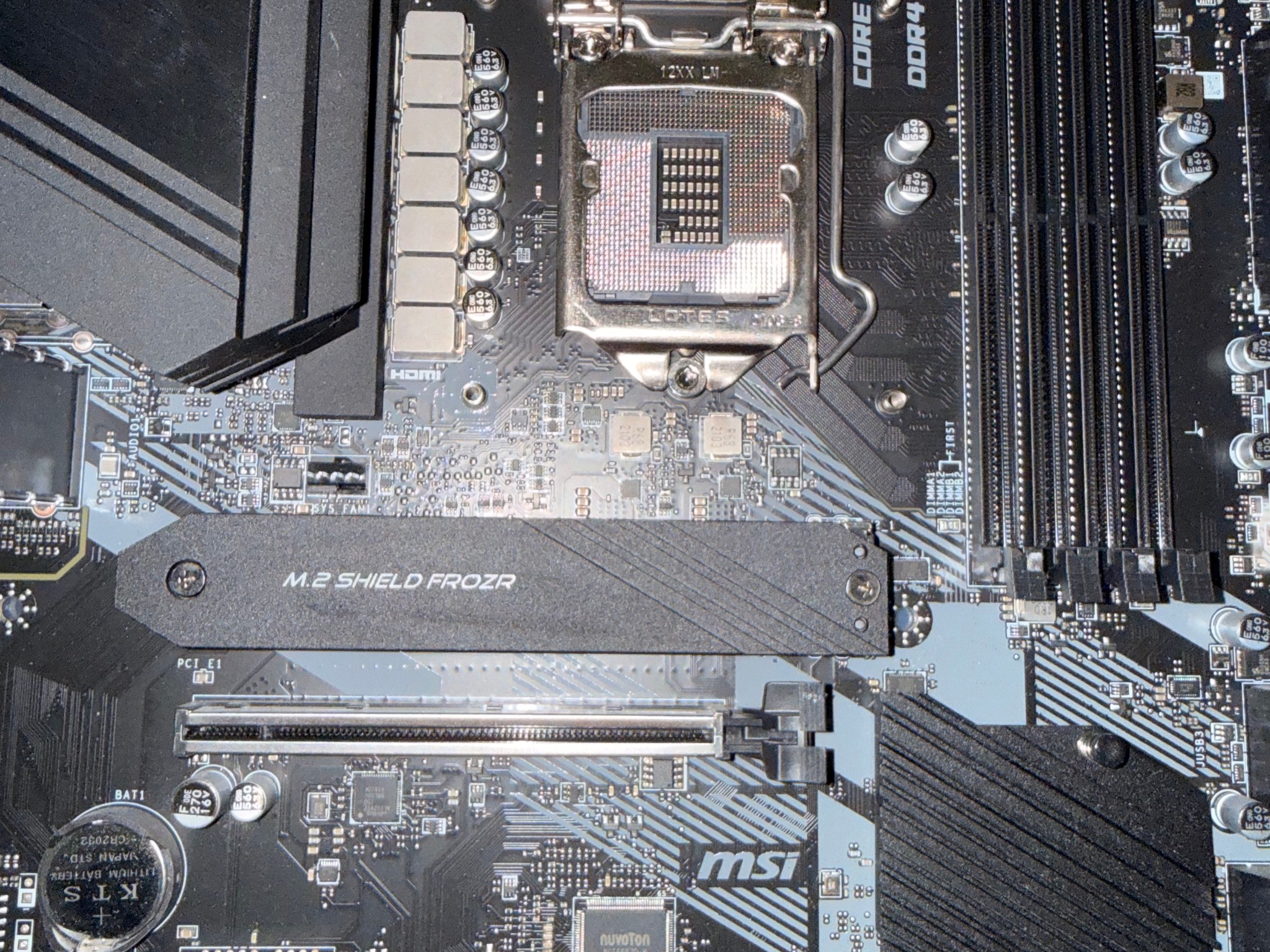 MSI Z490 A - PRO LGA 1200 SOCKET