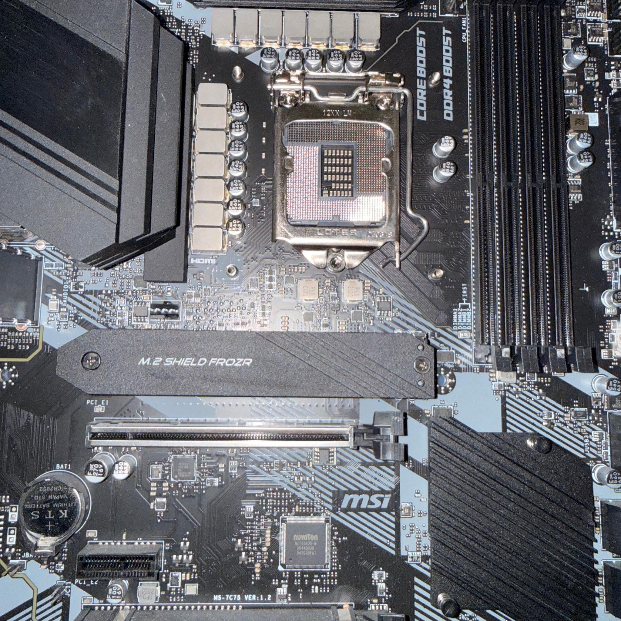 MSI Z490 A - PRO LGA 1200 SOCKET
