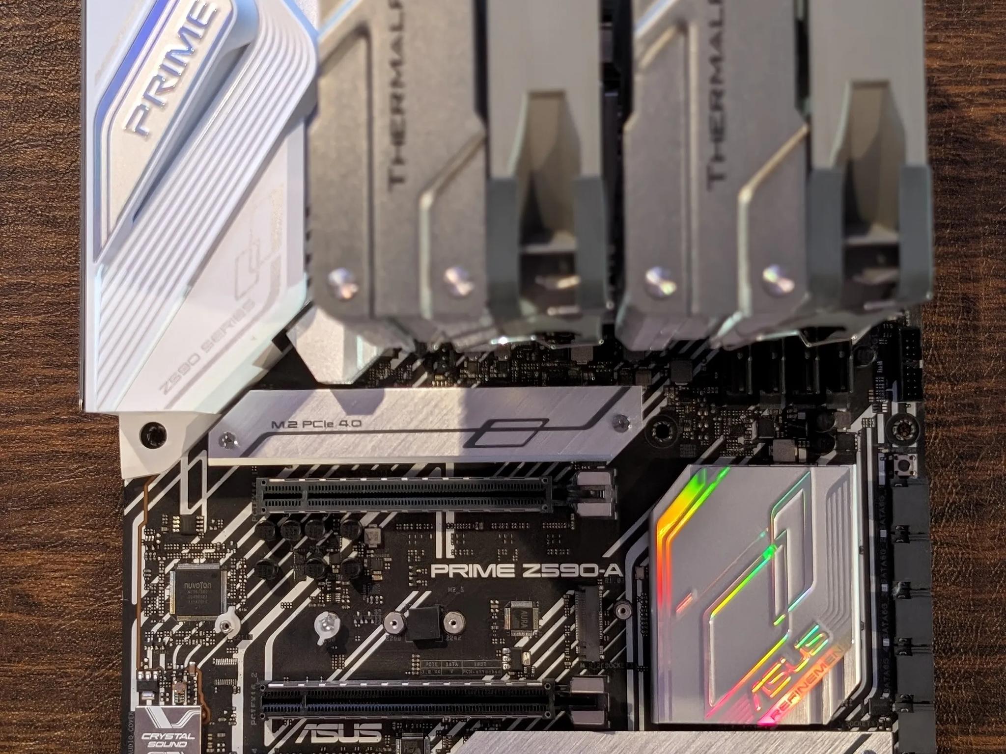 Combo: ASUS PRIME Z590-A Motherboard w/Intel Core™ i9-11900KF CPU and G.Skill Ares 32gb 3200 CL14