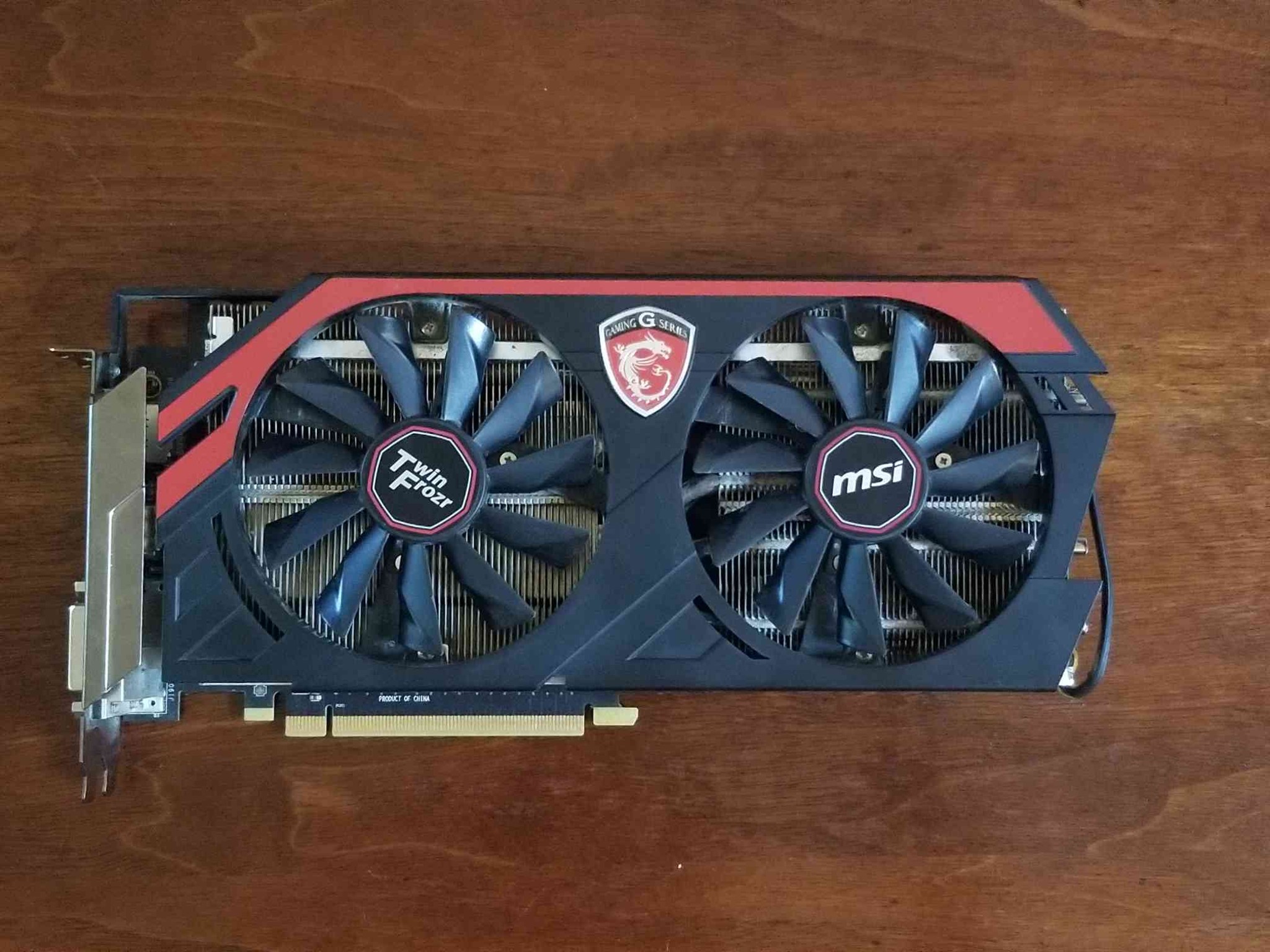 winner プロモ 4枚セット　旧枠 MSI Twin Frozr Gaming / AMD Radeon R9 290X 4GB / GDDR5 OC EDITION